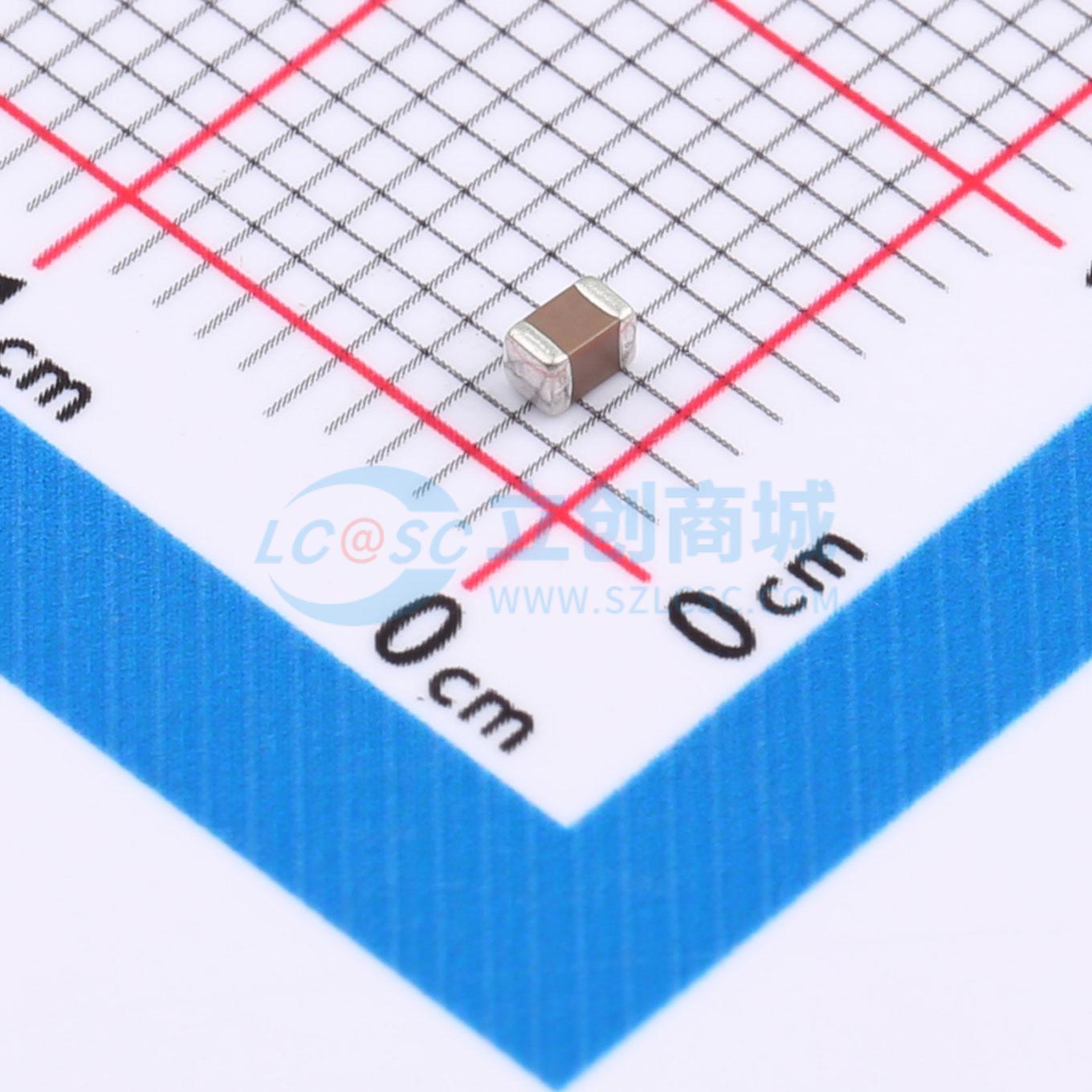 点击查看大图 TCC0805X5R106K160FTN实物图