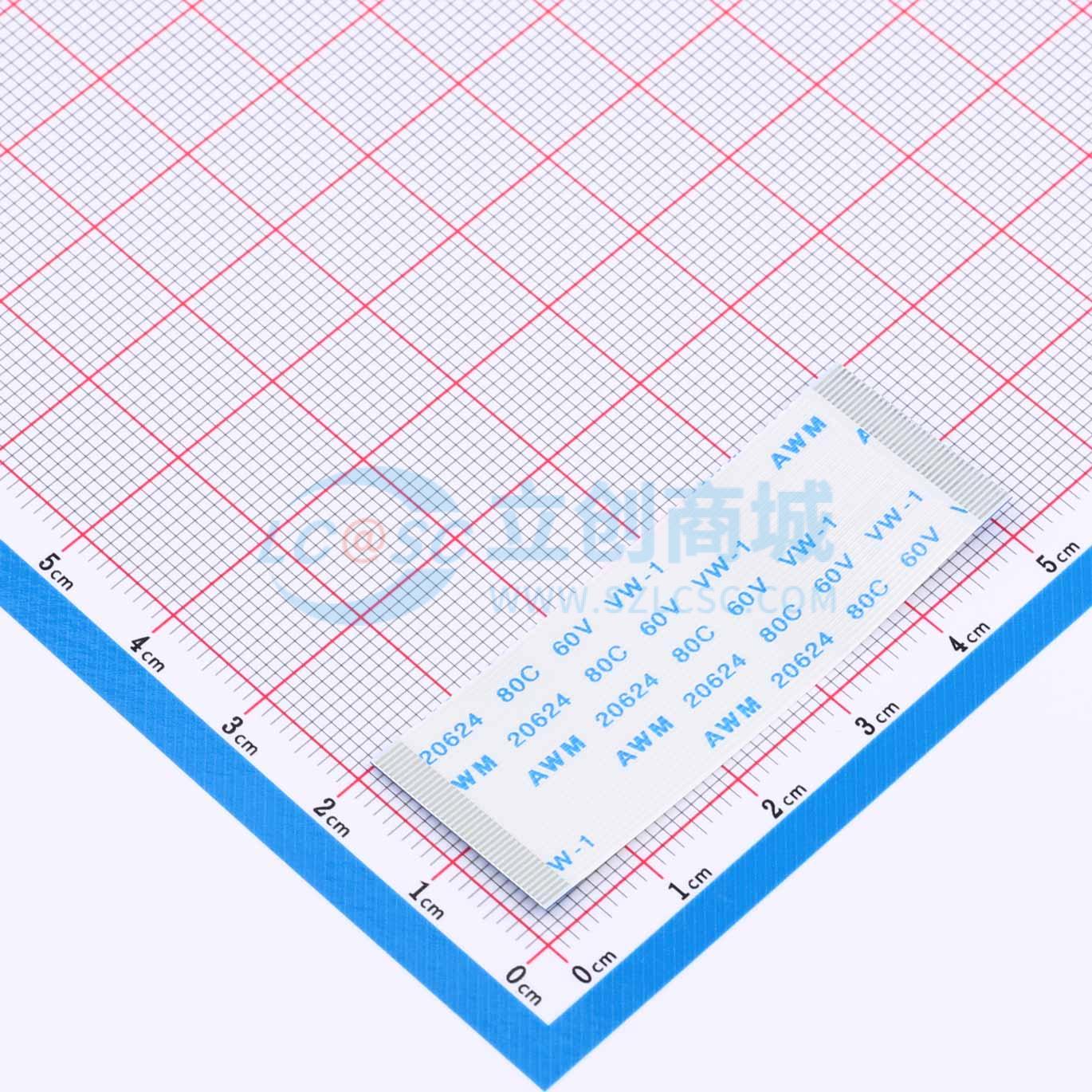 点击查看大图 HX FFC-0.5-36P-50mm实物图