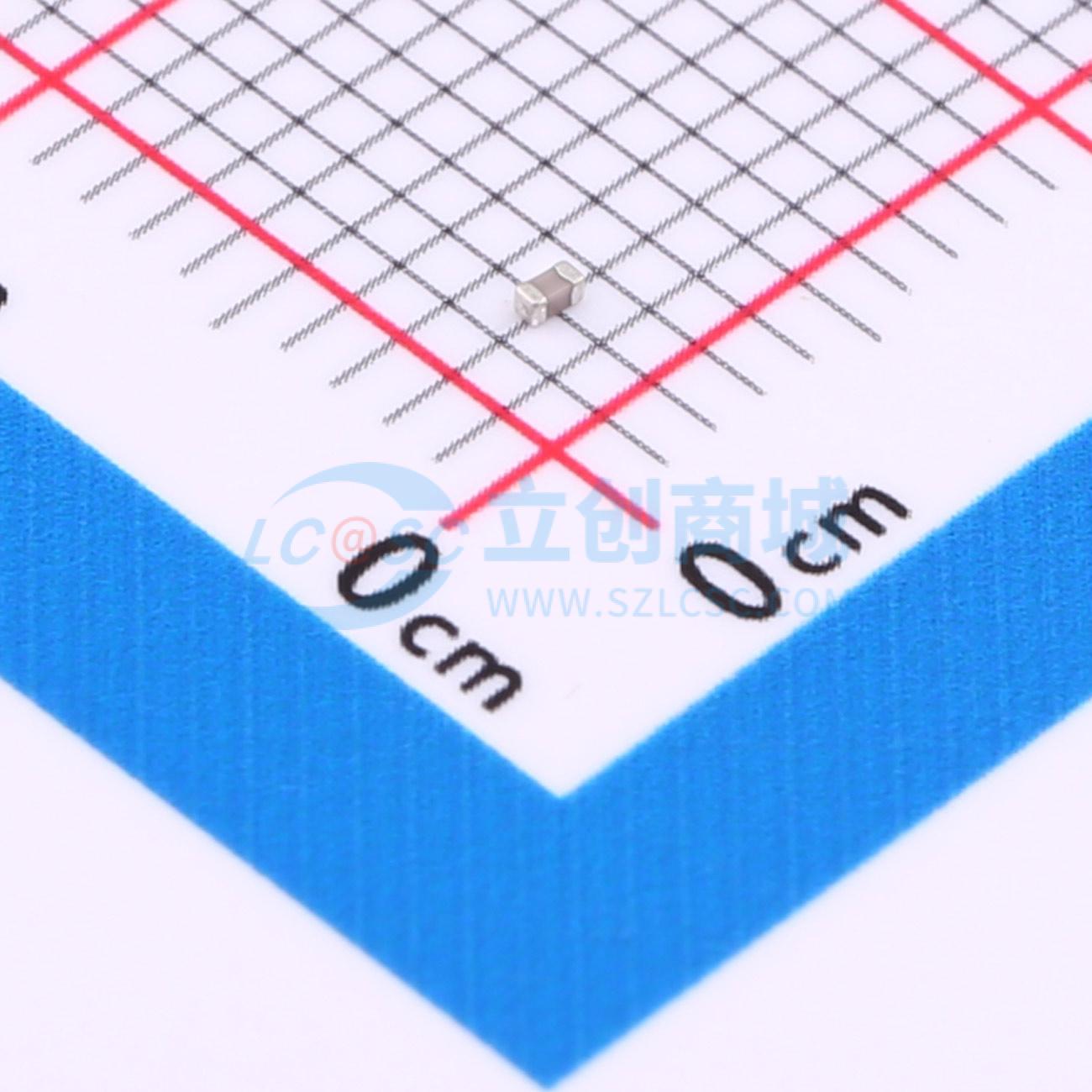 点击查看大图 CSA0402C0G180J500GT实物图