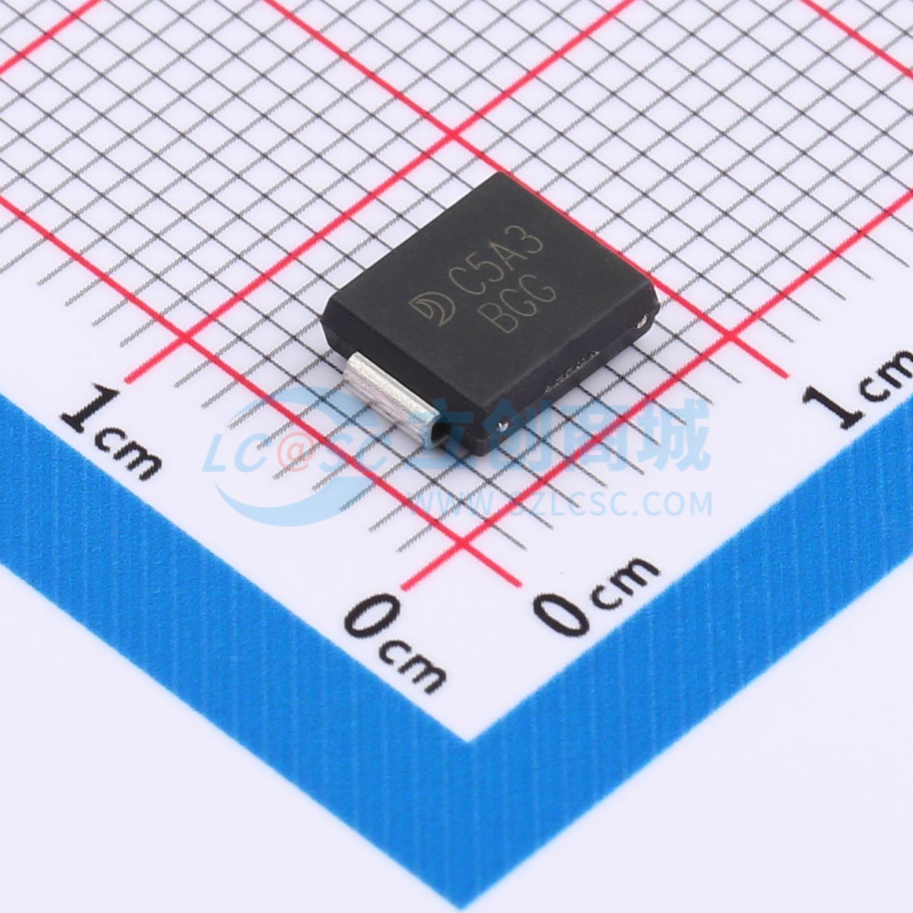 点击查看大图 SMCJ58CA-L实物图