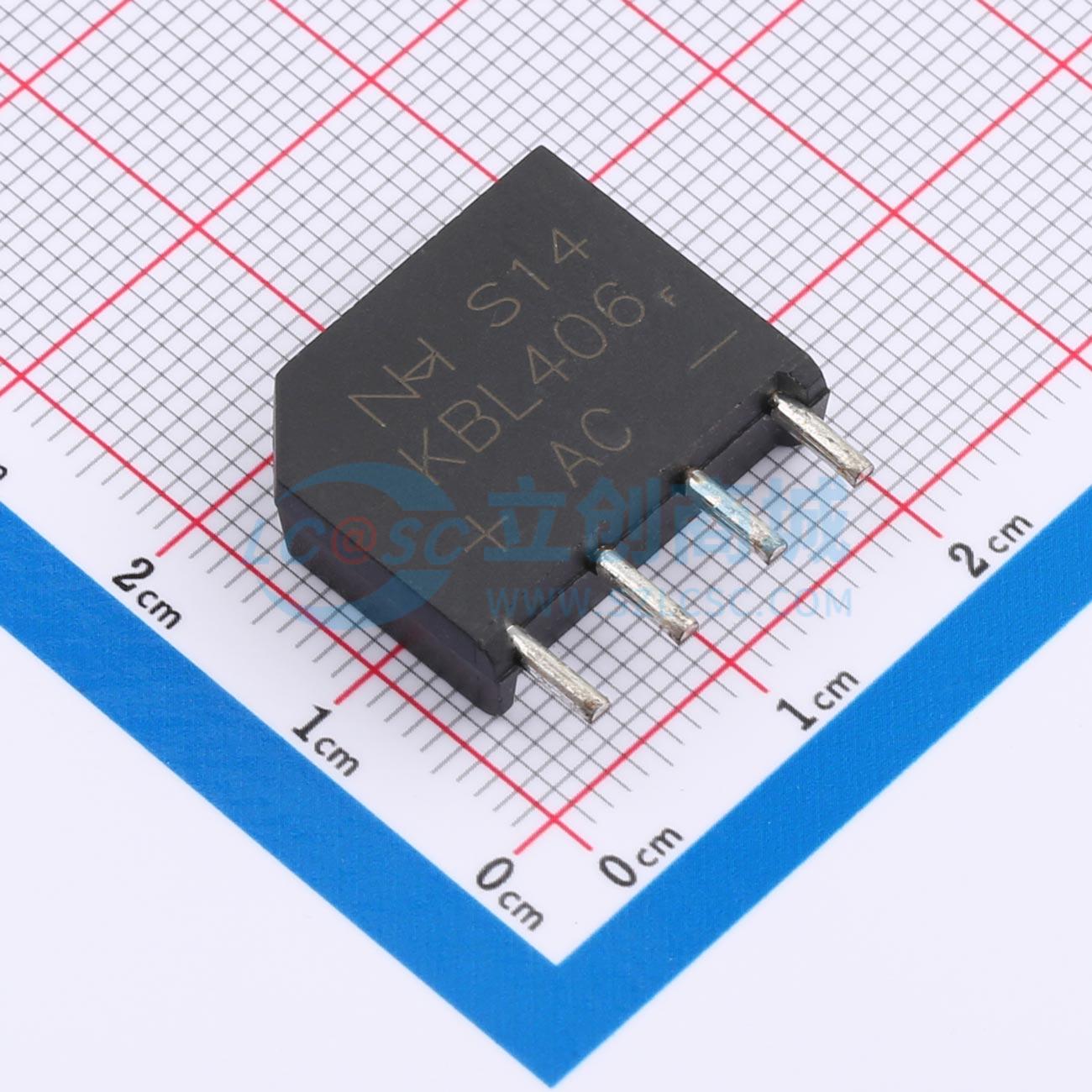 点击查看大图 KBL406实物图