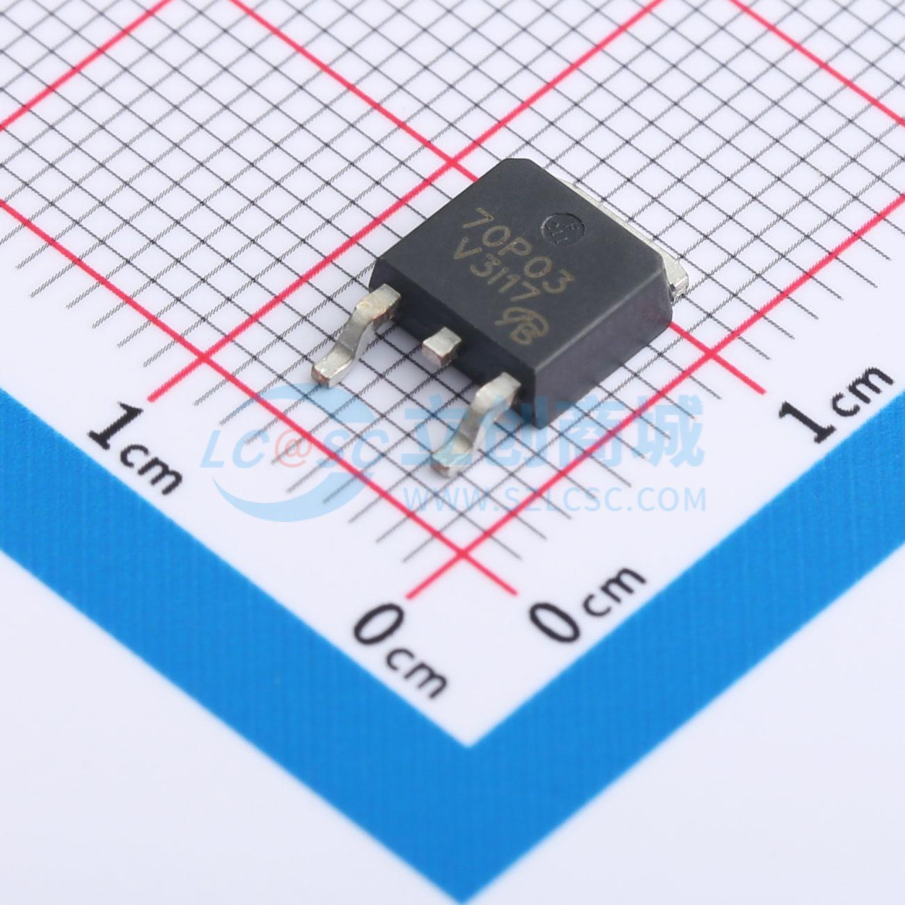 UT70P03L-TN3-R-VB实物图