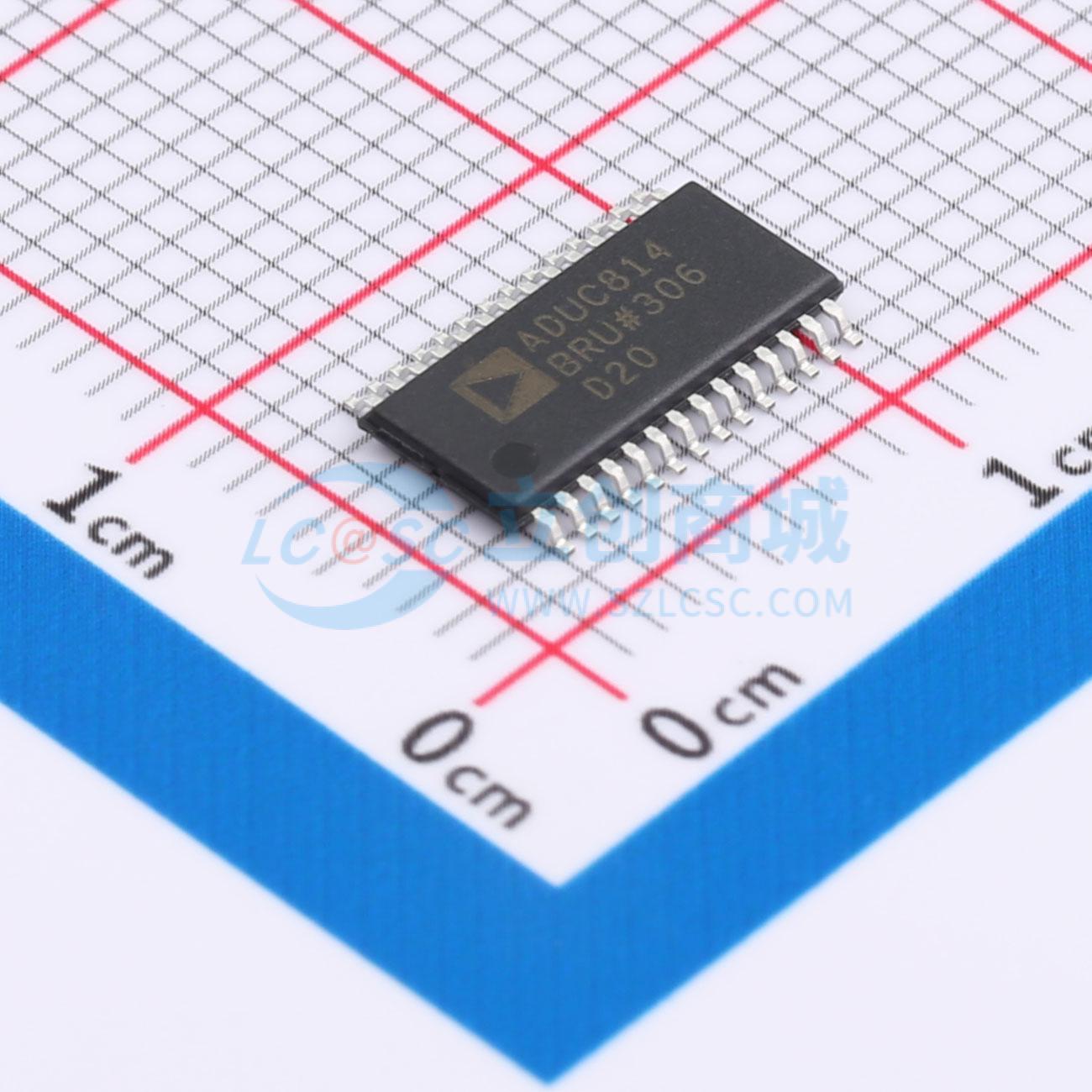 点击查看大图 ADUC814BRUZ实物图