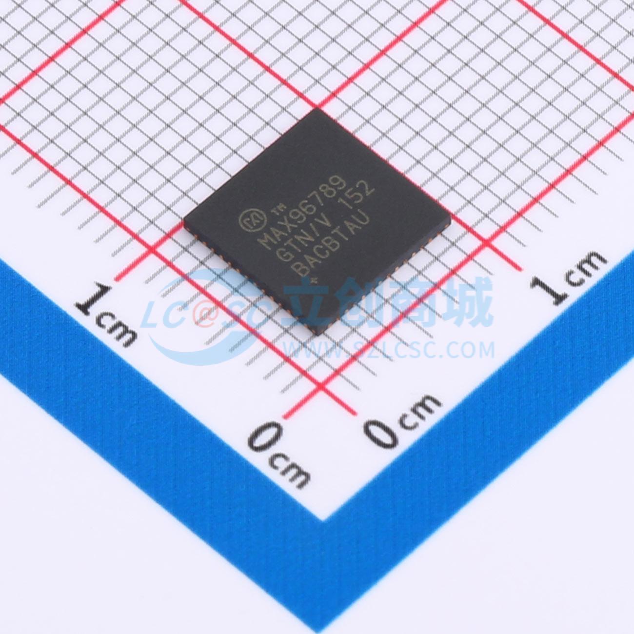 MAX96789GTN/V+T实物图