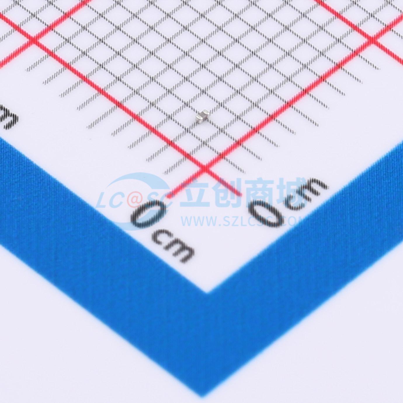 点击查看大图 TCC0201COG120J500ZT实物图