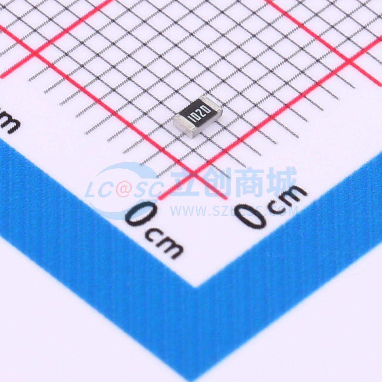 点击查看大图 FRC0805F1020TS实物图