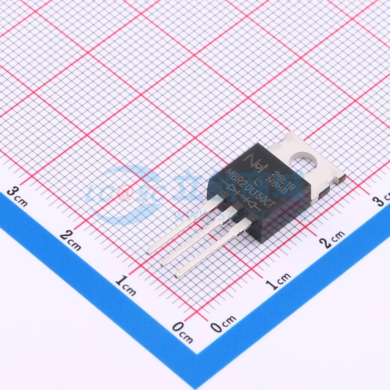 点击查看大图 MBR20L150CT实物图