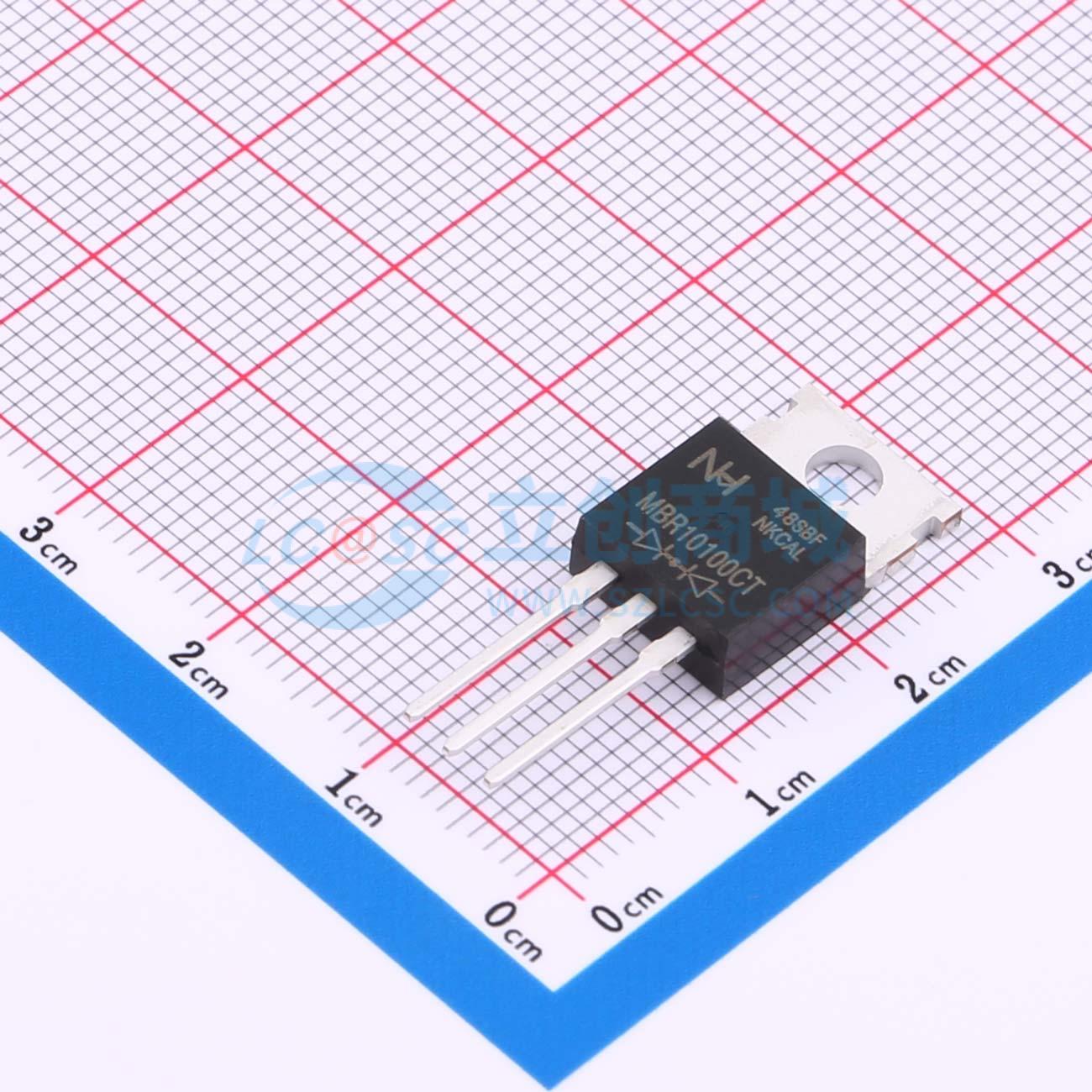 点击查看大图 MBR10100CT实物图