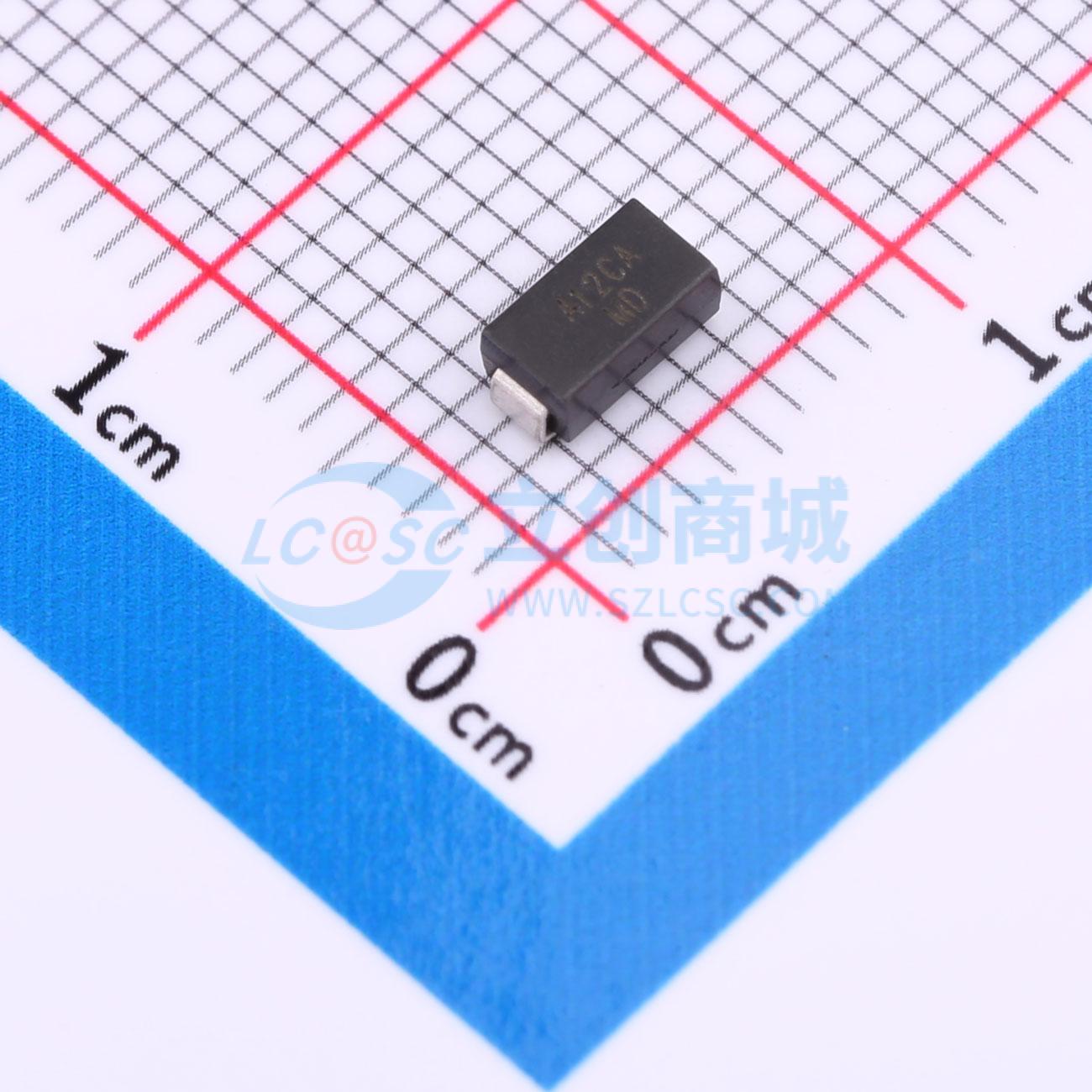 点击查看大图 CJSMAJ12CA实物图