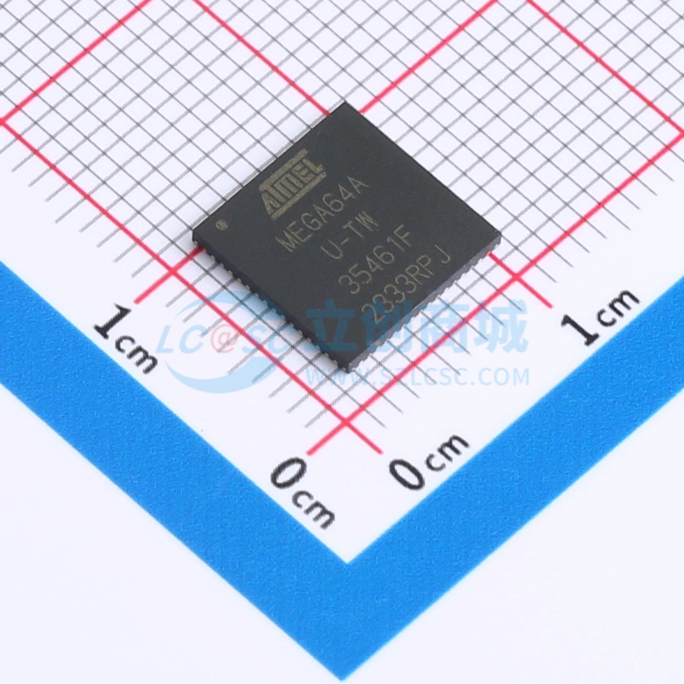 点击查看大图 ATMEGA64A-MUR实物图