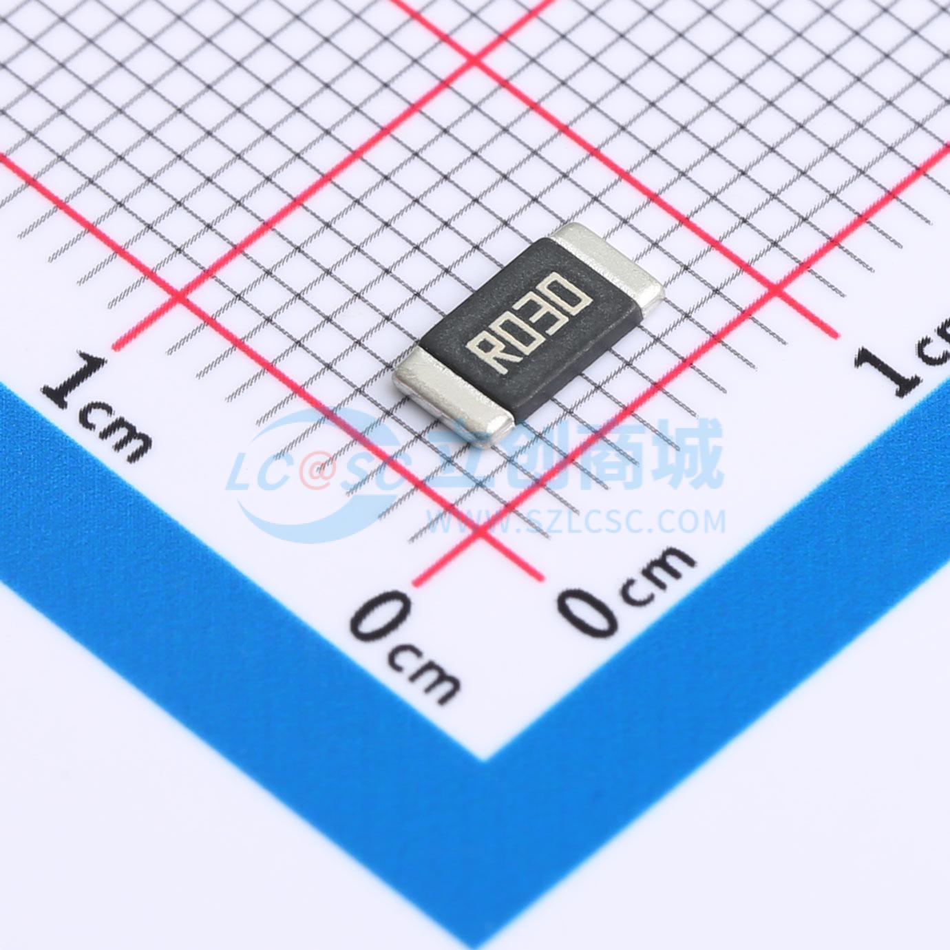 点击查看大图 CRA2512-FZ-R030ELF实物图