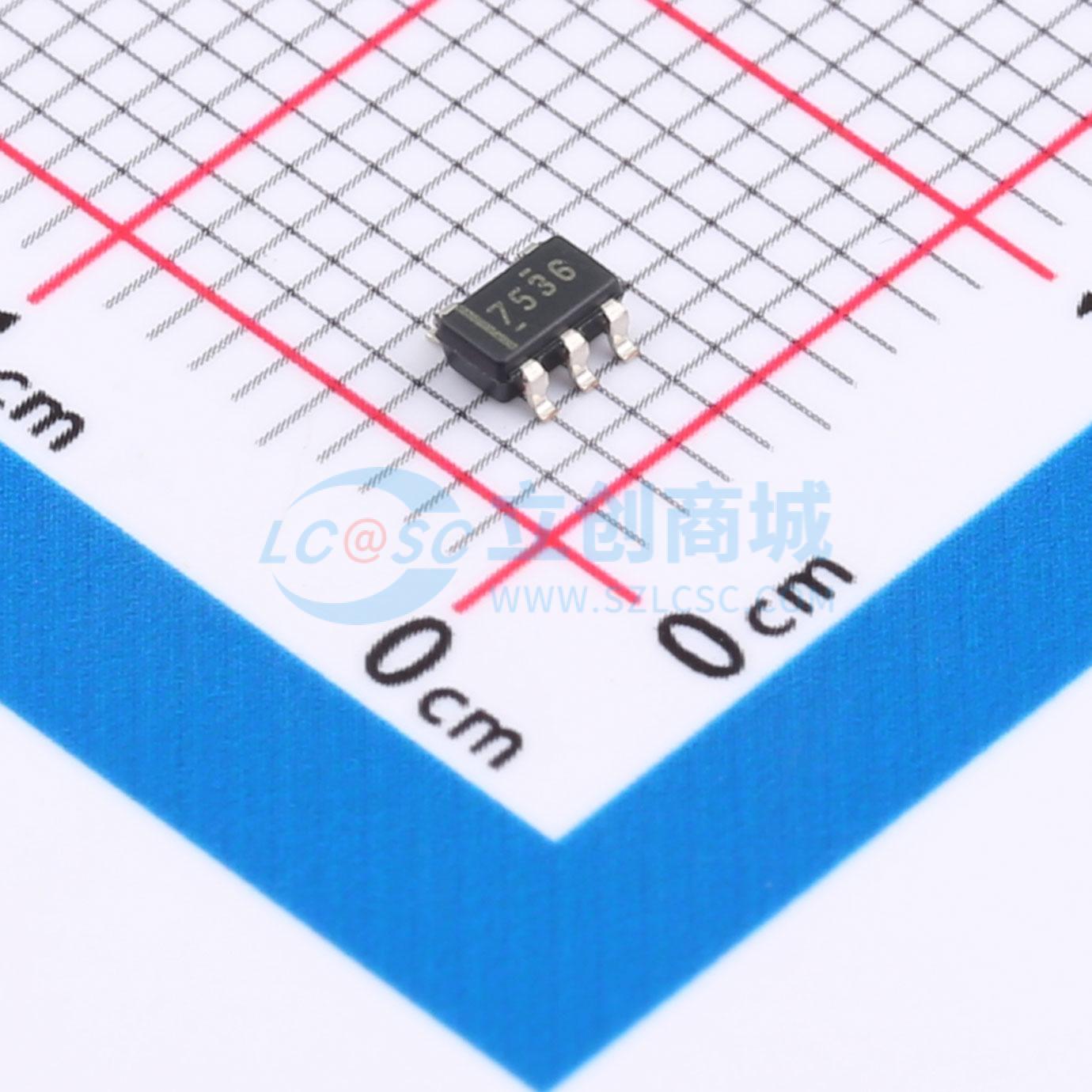 点击查看大图 UCC27536DBVT实物图