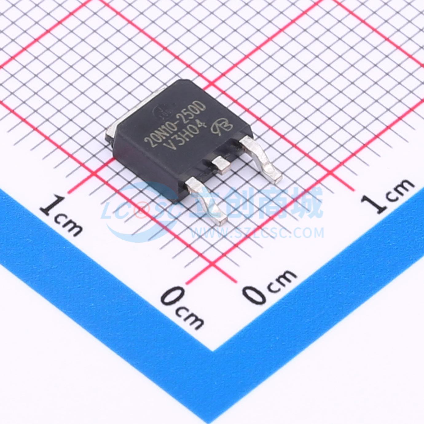 点击查看大图 AM20N10-250D-T1-PF-VB实物图