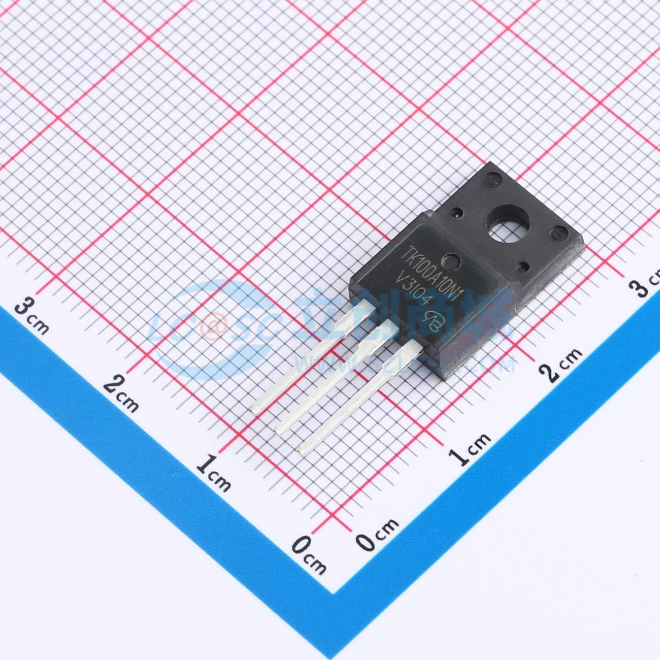 点击查看大图 TK100A10N1-VB实物图