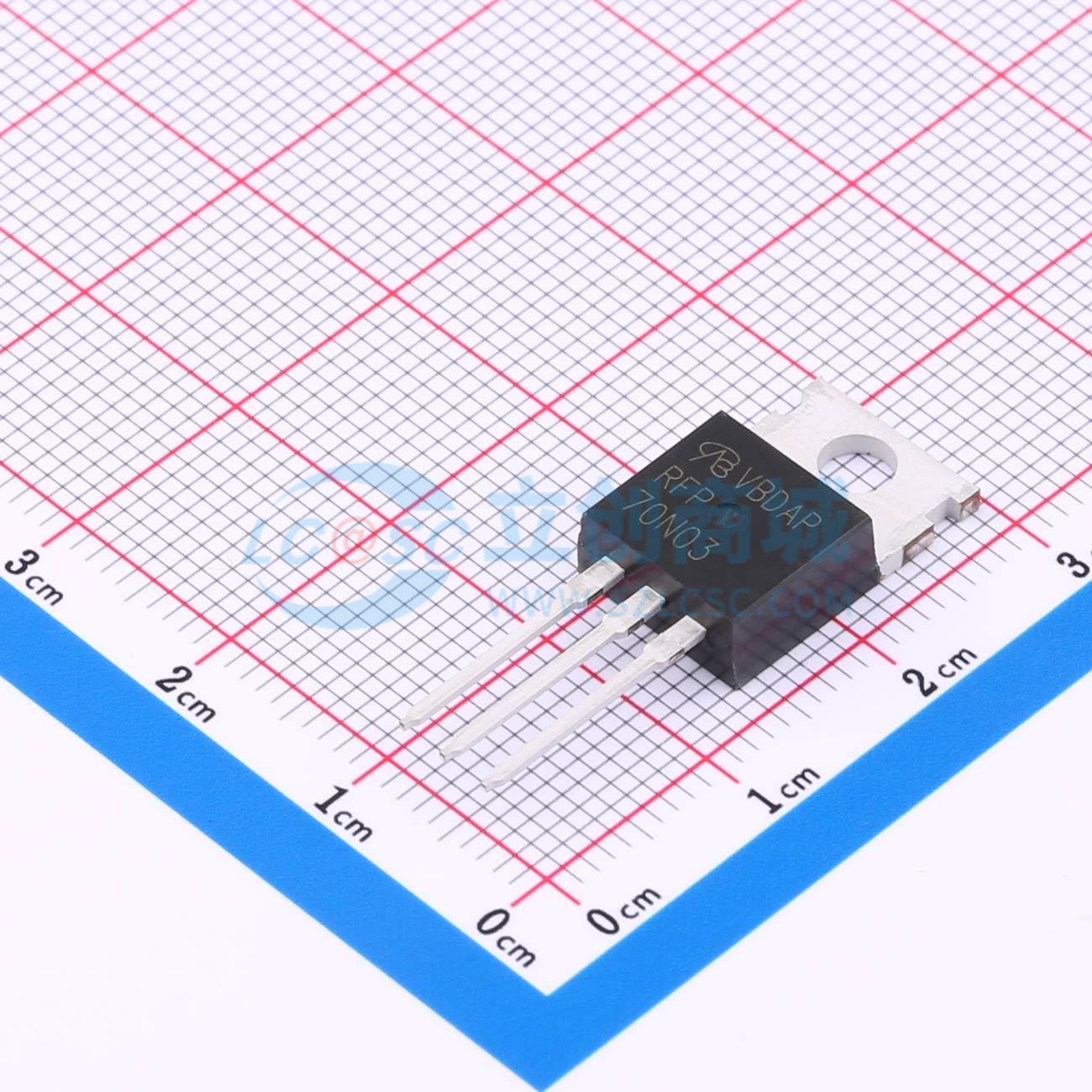 点击查看大图 RFP70N03-VB实物图