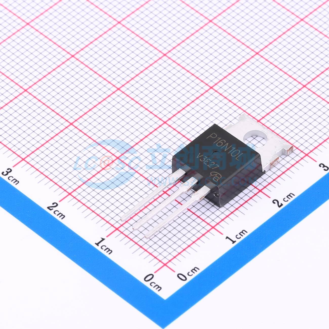 点击查看大图 STP16N10L-VB实物图