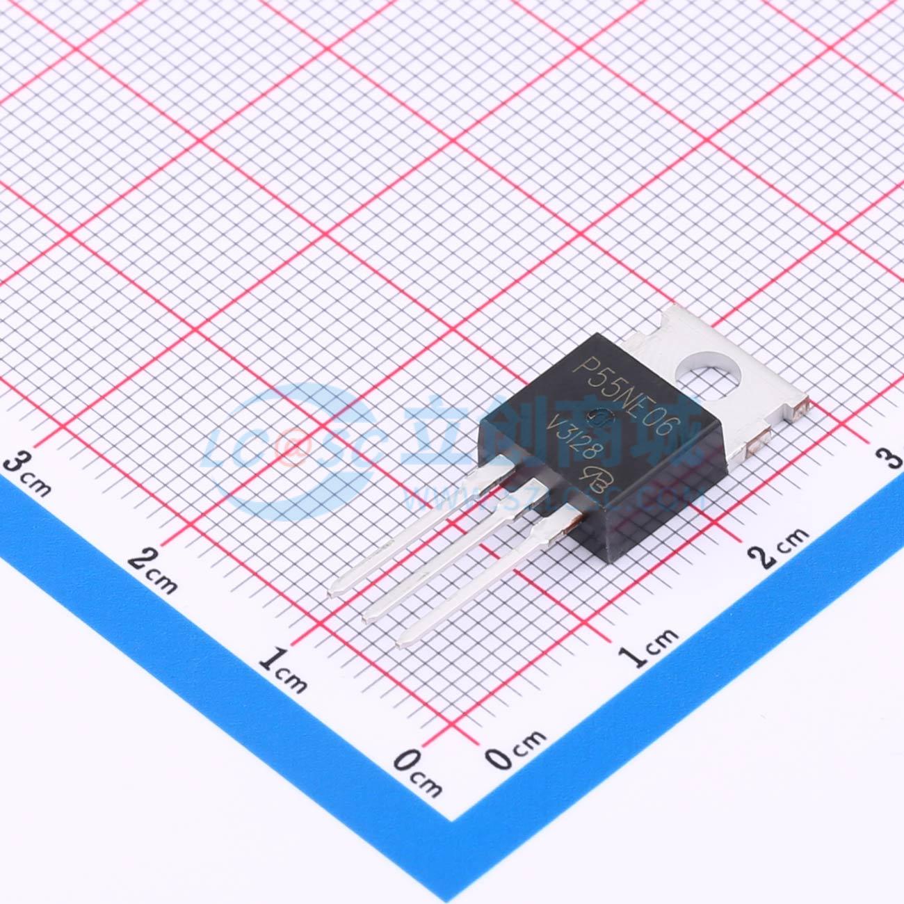 点击查看大图 STP55NE06-VB实物图