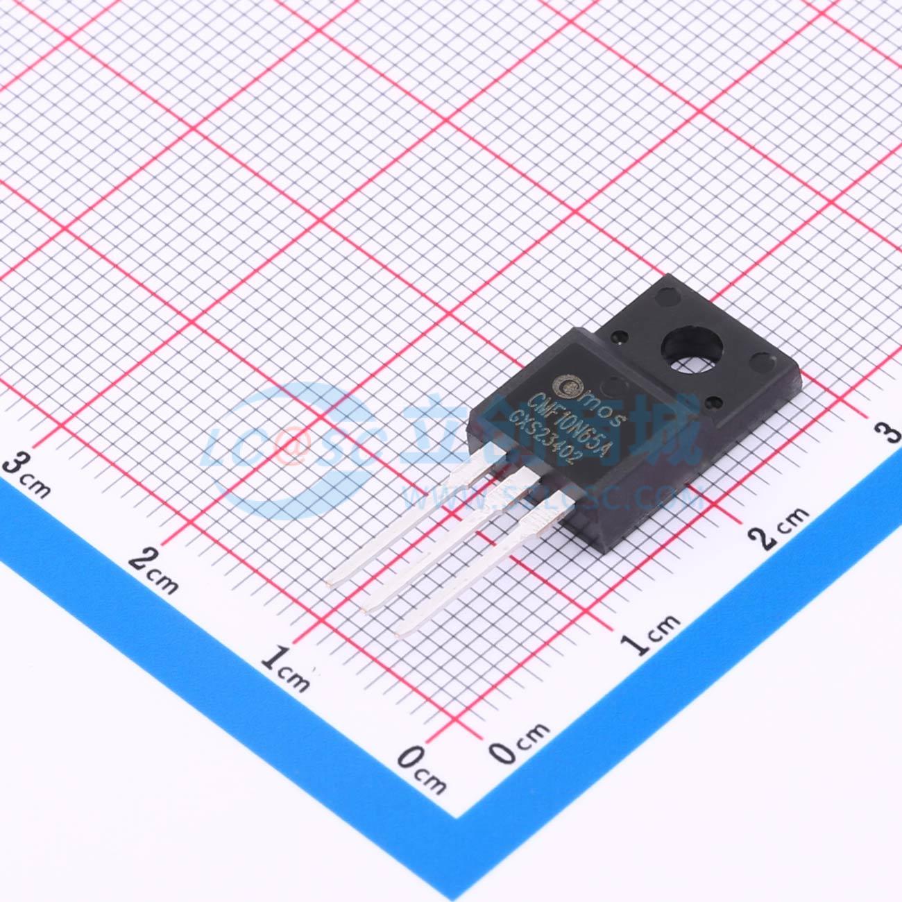 点击查看大图 CMF10N65A实物图