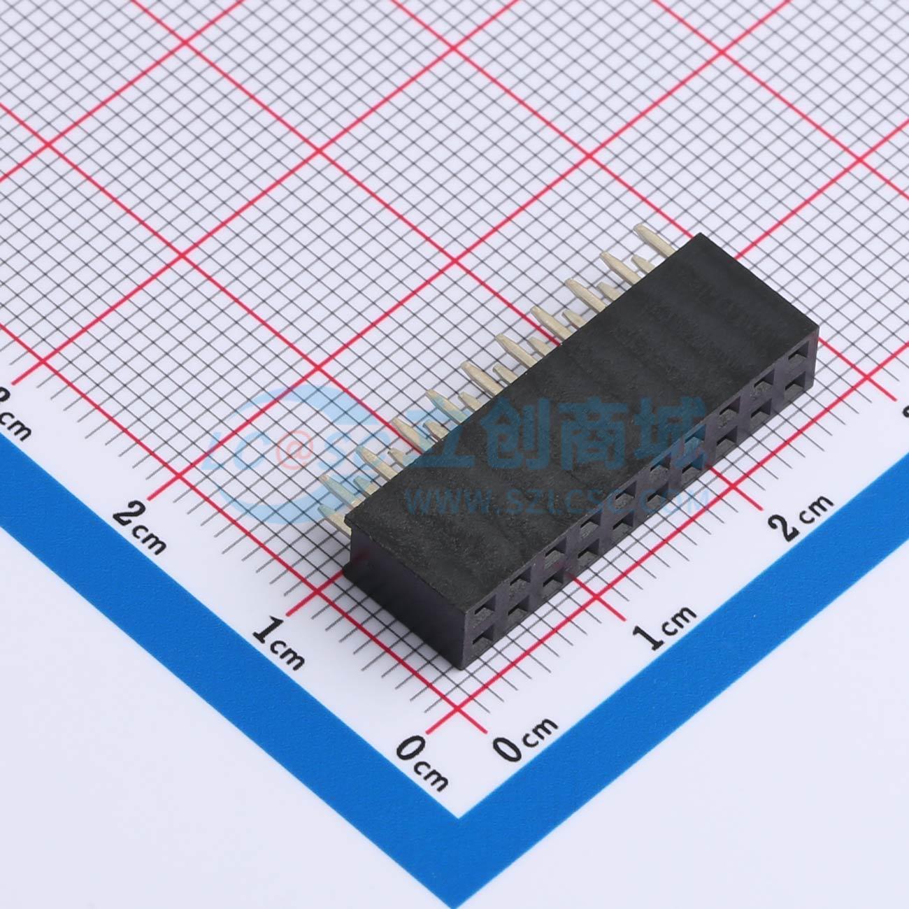 点击查看大图 2541FV-2x10P实物图