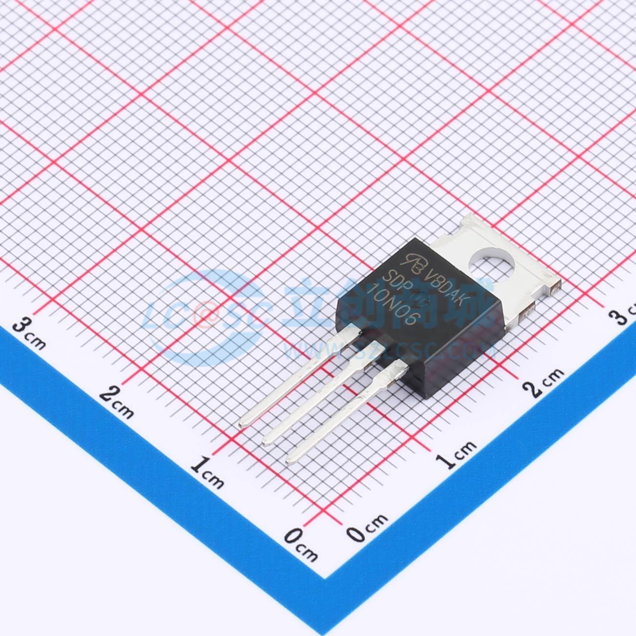 点击查看大图 SDP10N06-VB实物图