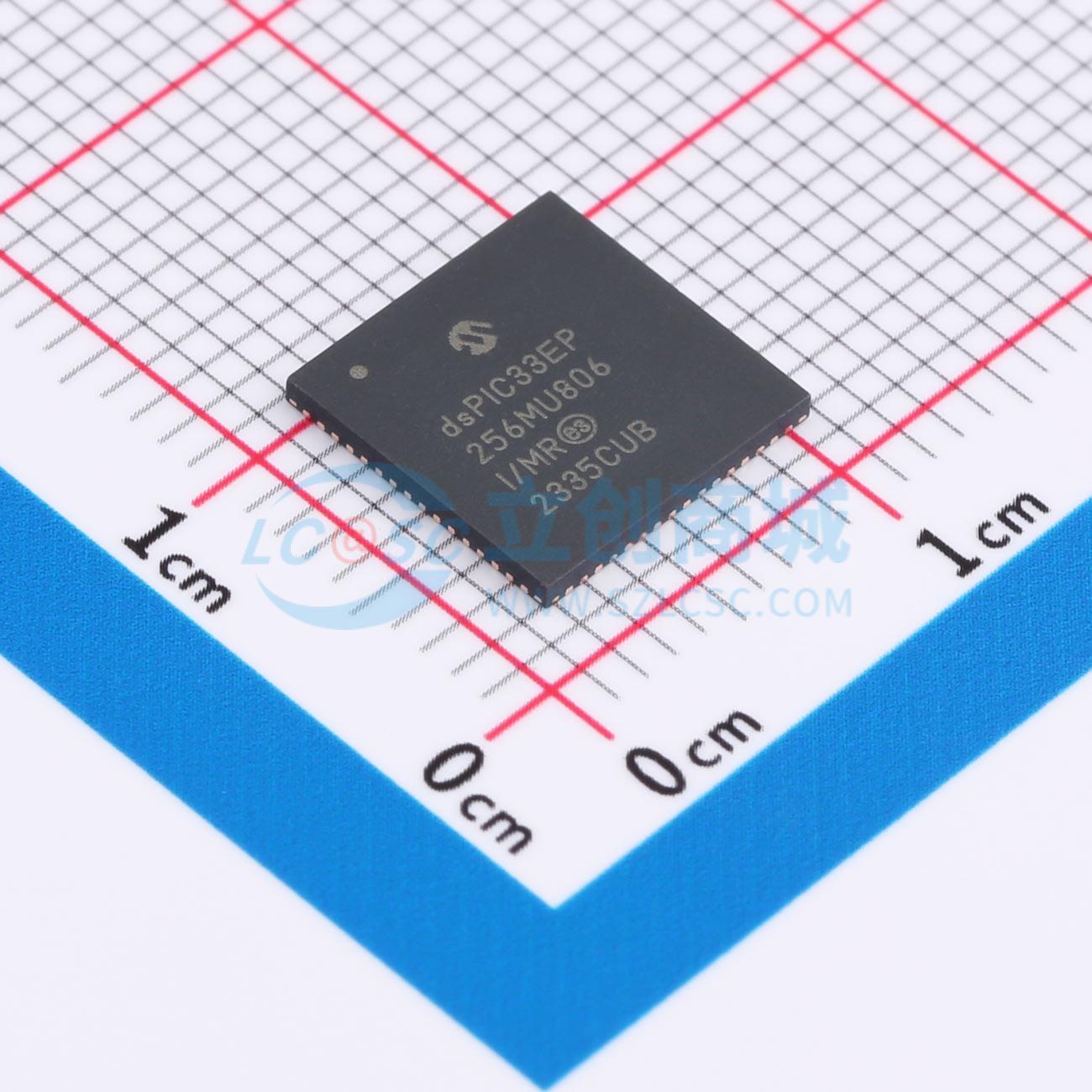 点击查看大图 dsPIC33EP256MU806-I/MR实物图