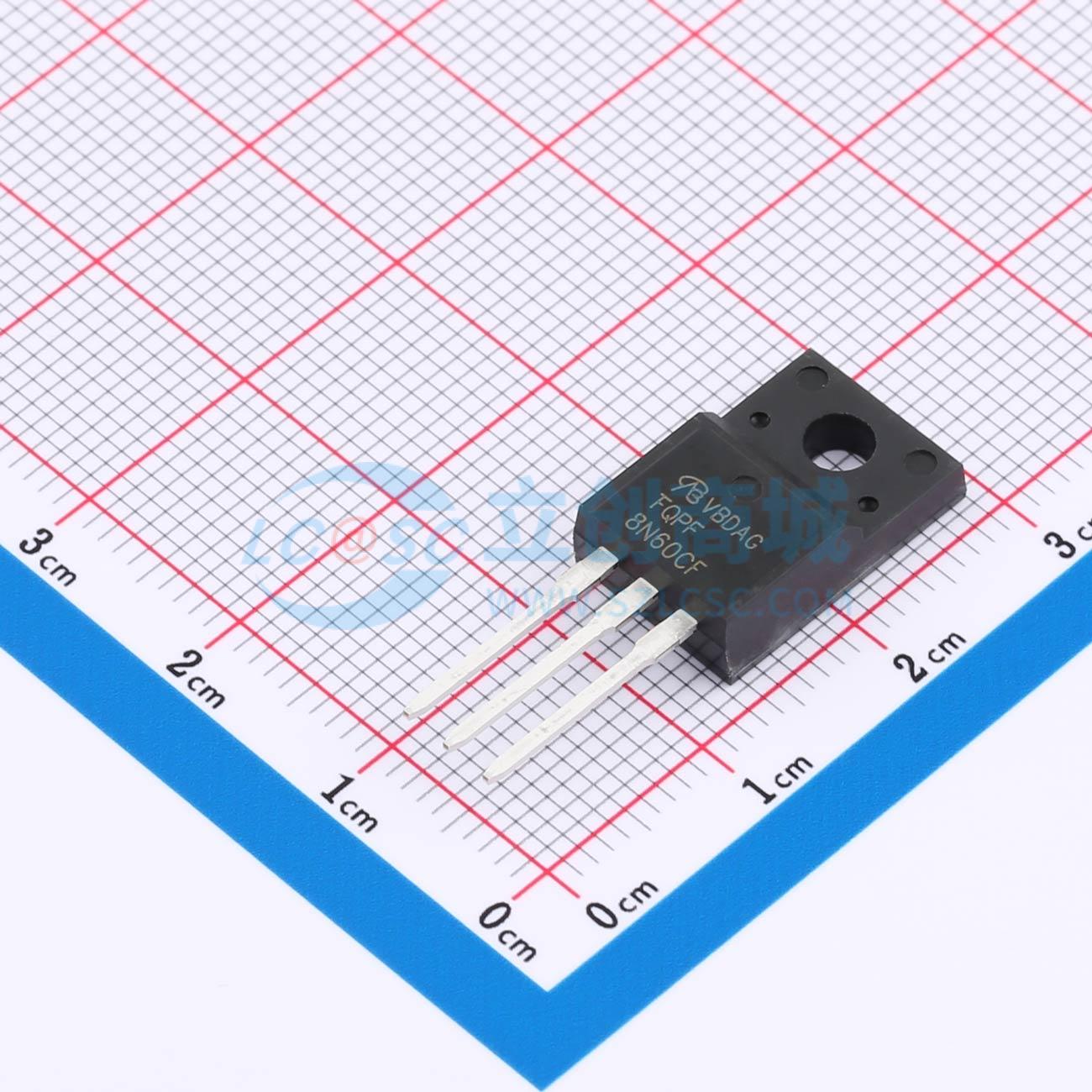 FQPF8N60CF-VB实物图