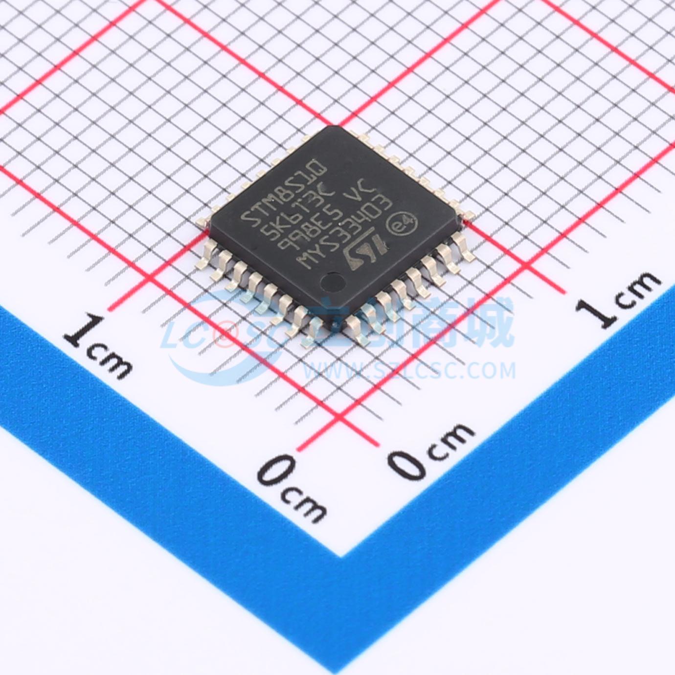 点击查看大图 STM8S105K6T3C实物图