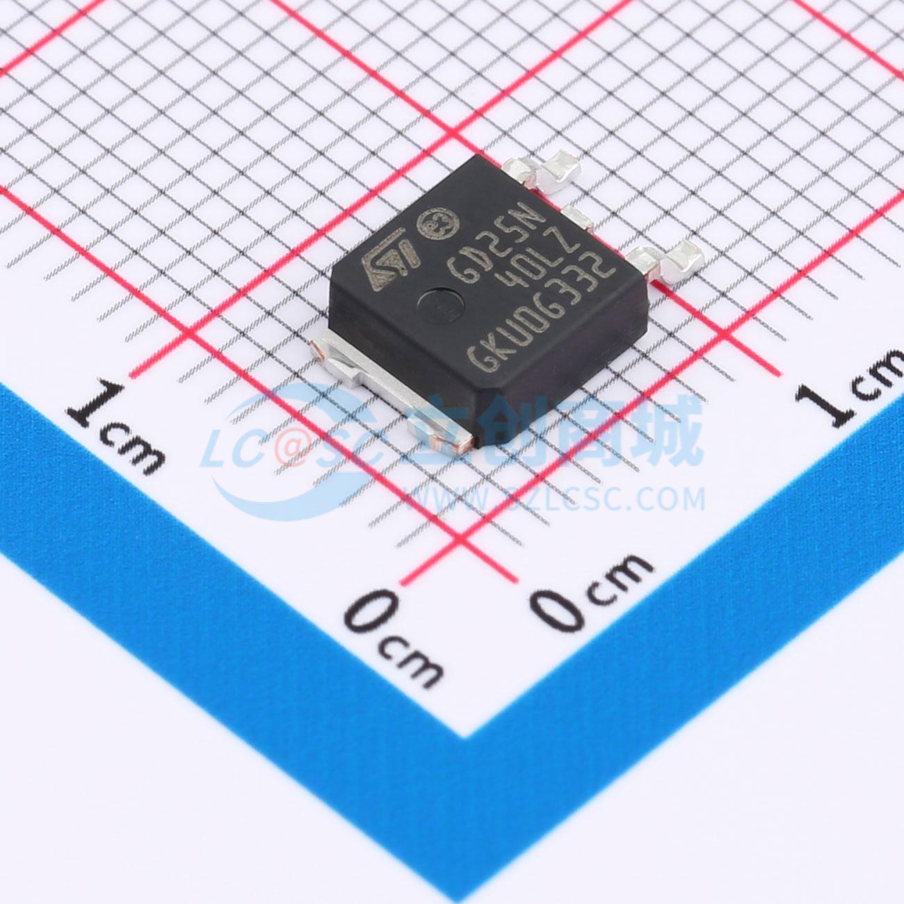 点击查看大图 STGD25N40LZAG实物图