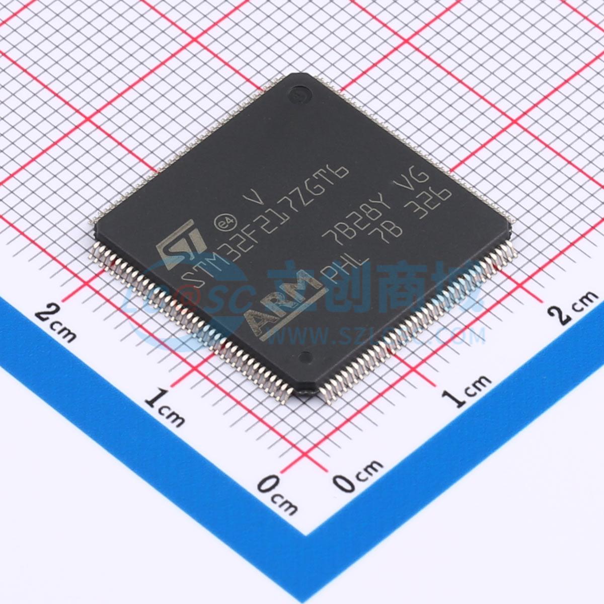 点击查看大图 STM32F217ZGT6实物图