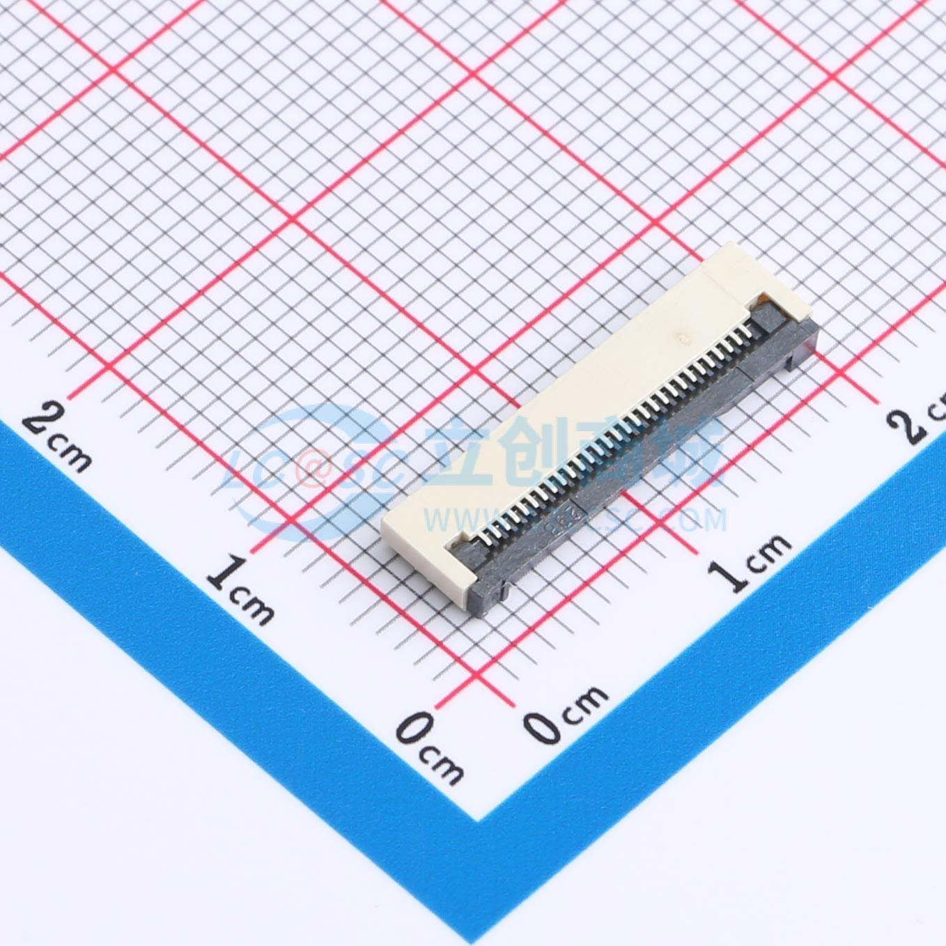 点击查看大图 FPC-0.5FX-29PH20实物图