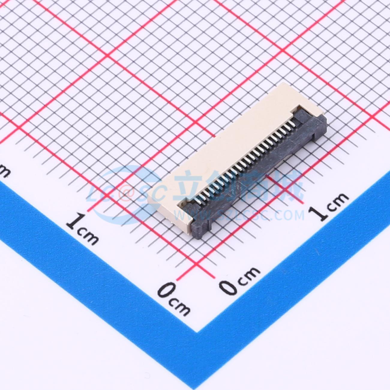 点击查看大图 FPC-0.5FX-22PH20实物图