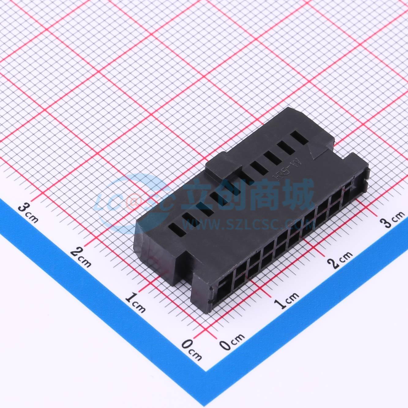 点击查看大图 HIF3BA-20D-2.54C(63)实物图