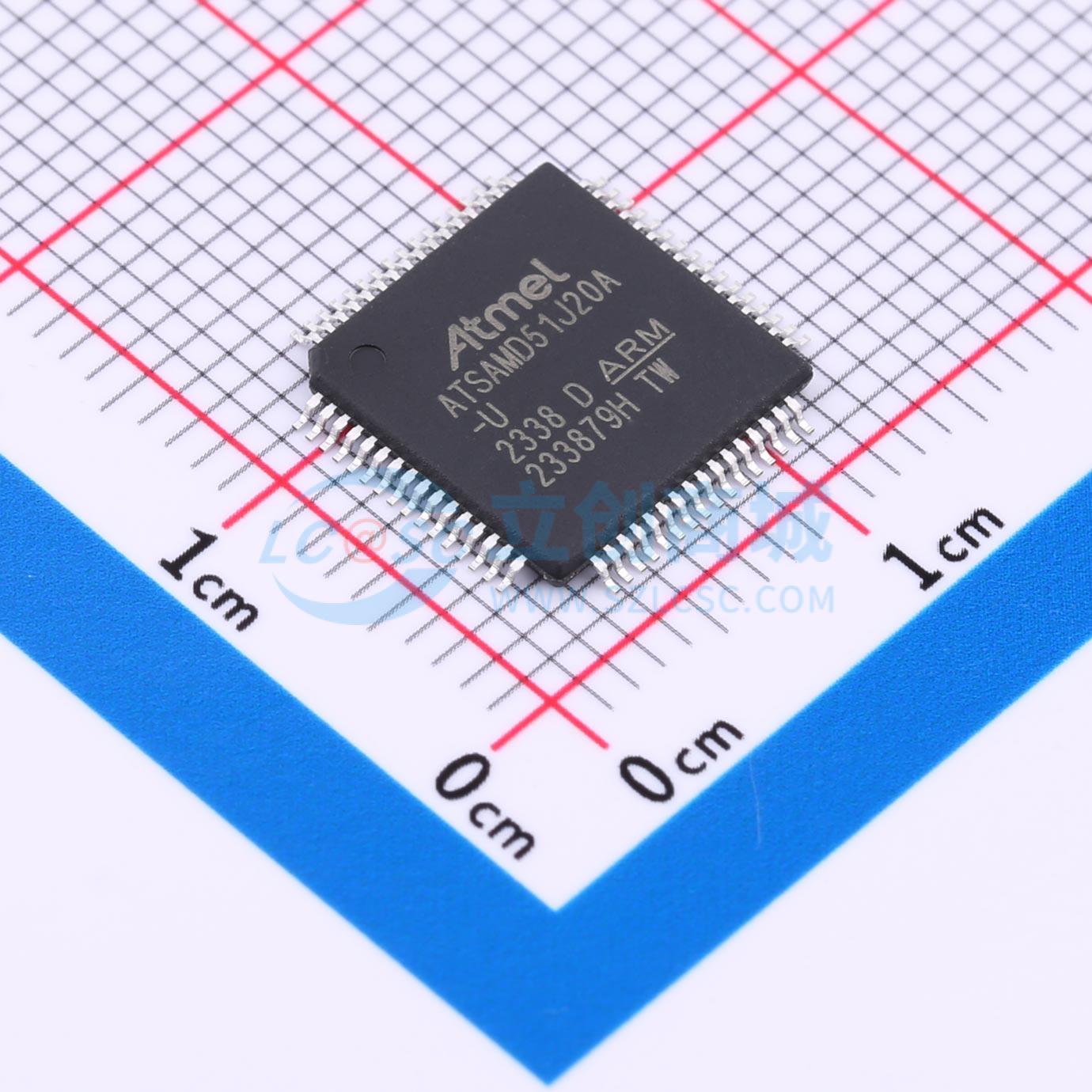 点击查看大图 ATSAMD51J20A-AU实物图