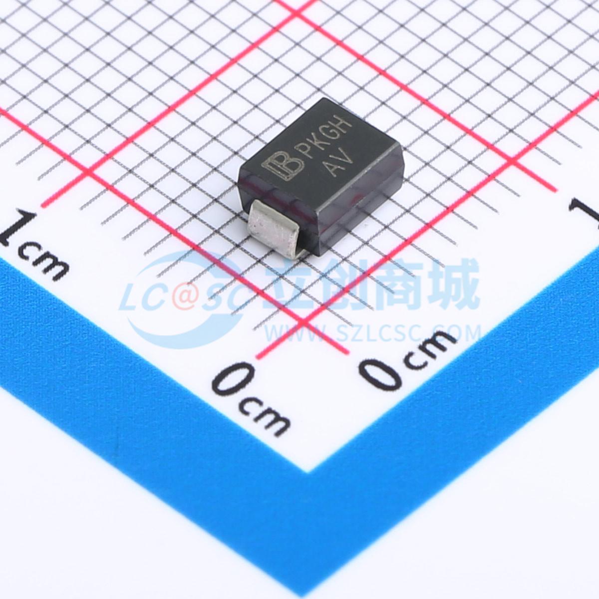 点击查看大图 SMBJ9.0CA-AT/TR7实物图