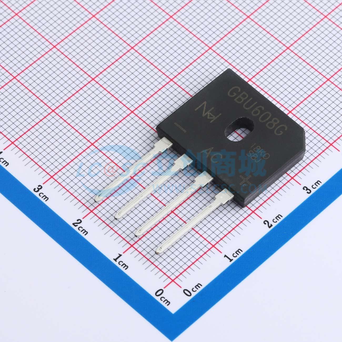 点击查看大图 GBU608G实物图