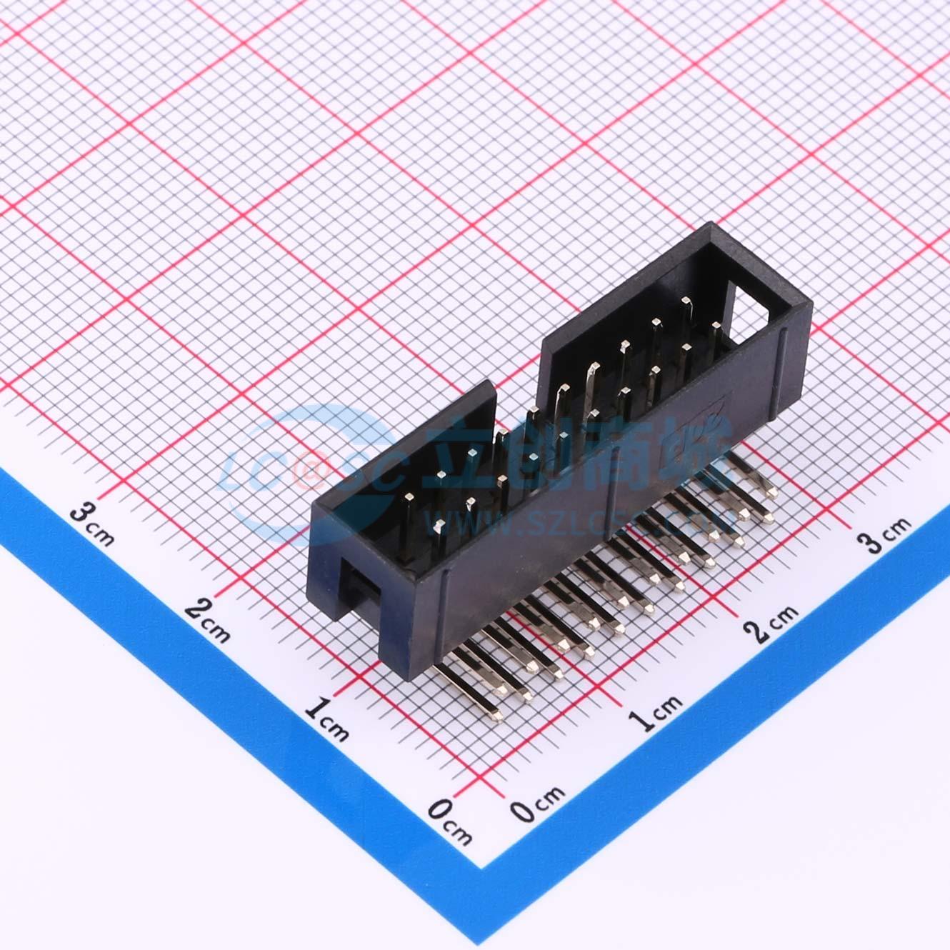 点击查看大图 HY2541WR-N-2x10P实物图