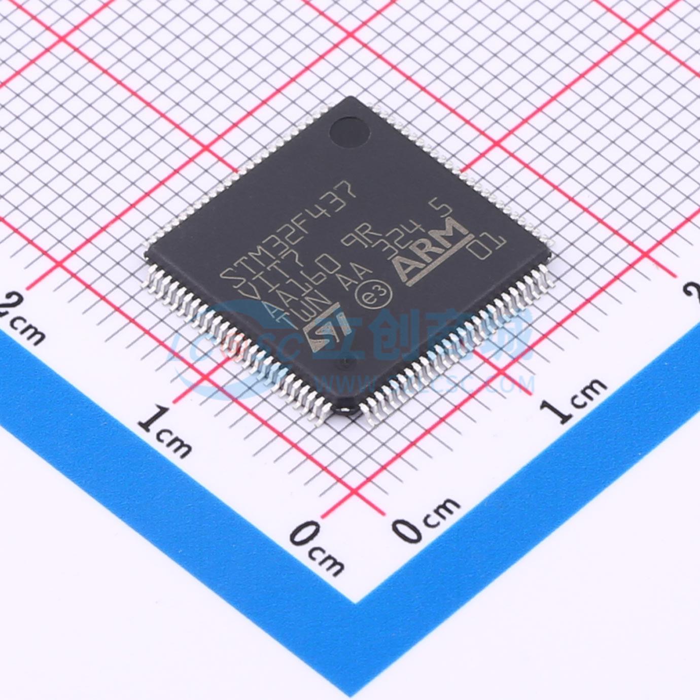 STM32F437VIT7实物图