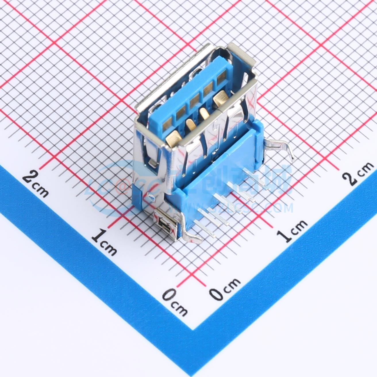 点击查看大图 USB30-01-T2-BL实物图