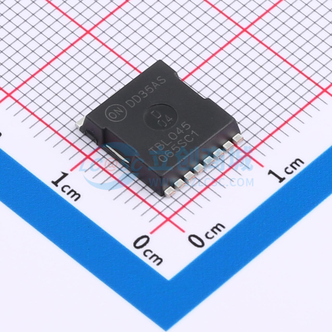 点击查看大图 NTBL045N065SC1实物图