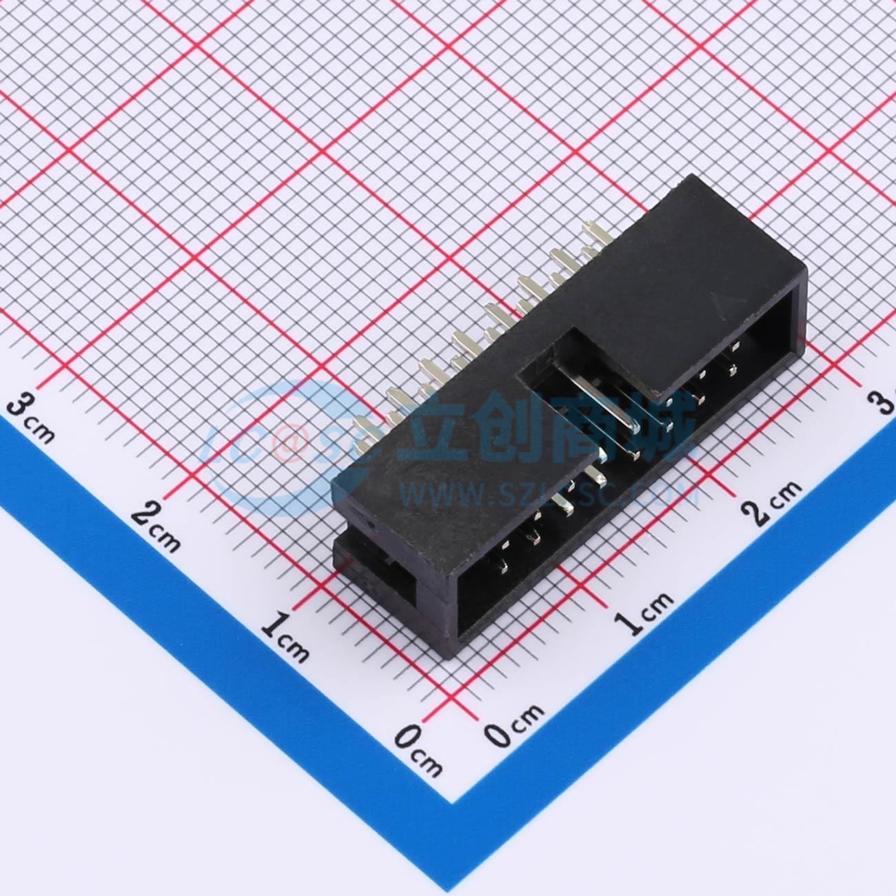 点击查看大图 BX-IDC2.54-2-8PZZ实物图