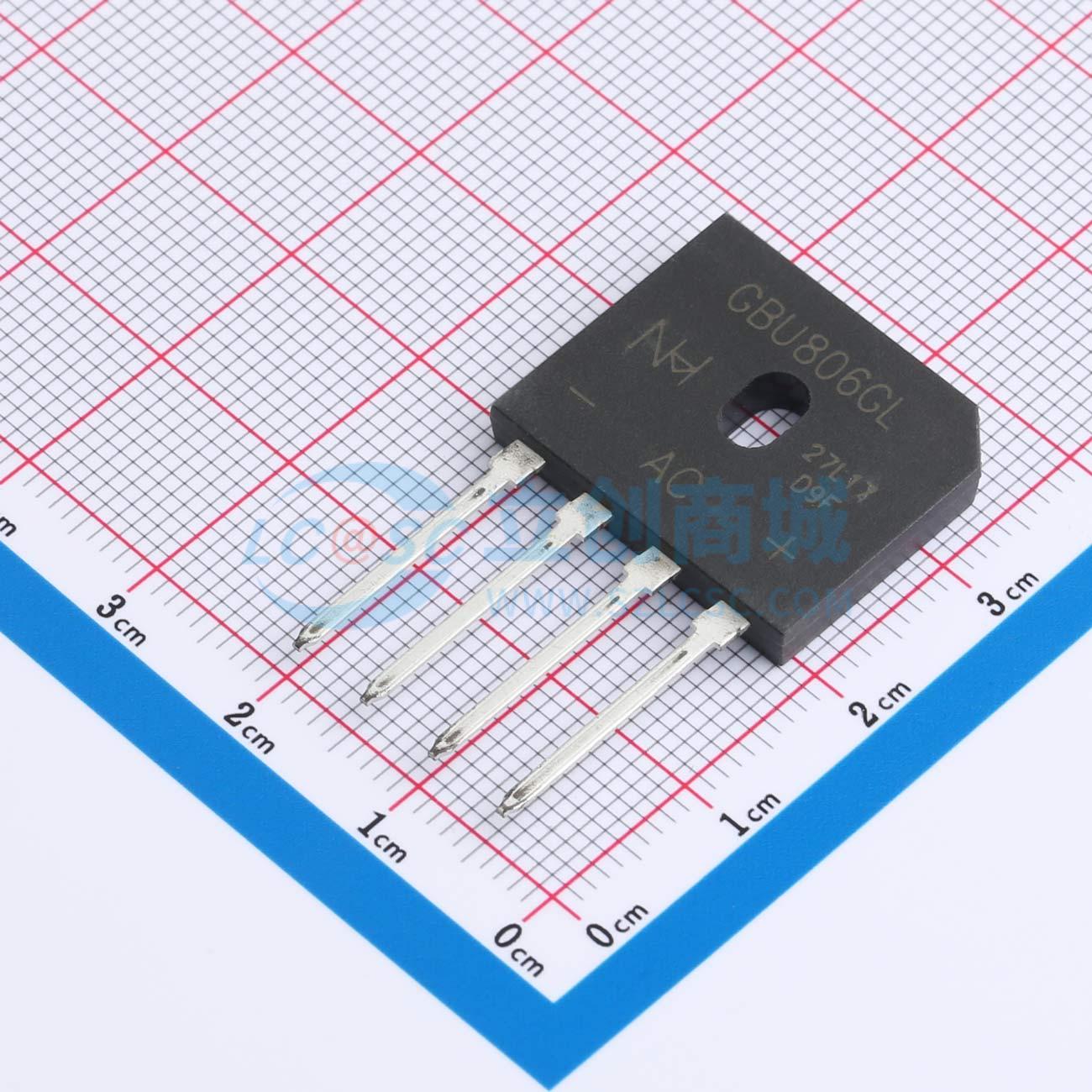 点击查看大图 GBU806GL实物图