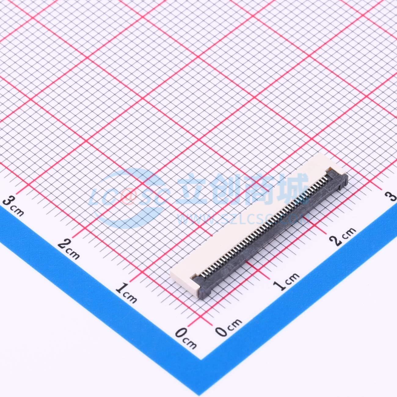 点击查看大图 FPC-0.5FX-44PH20实物图