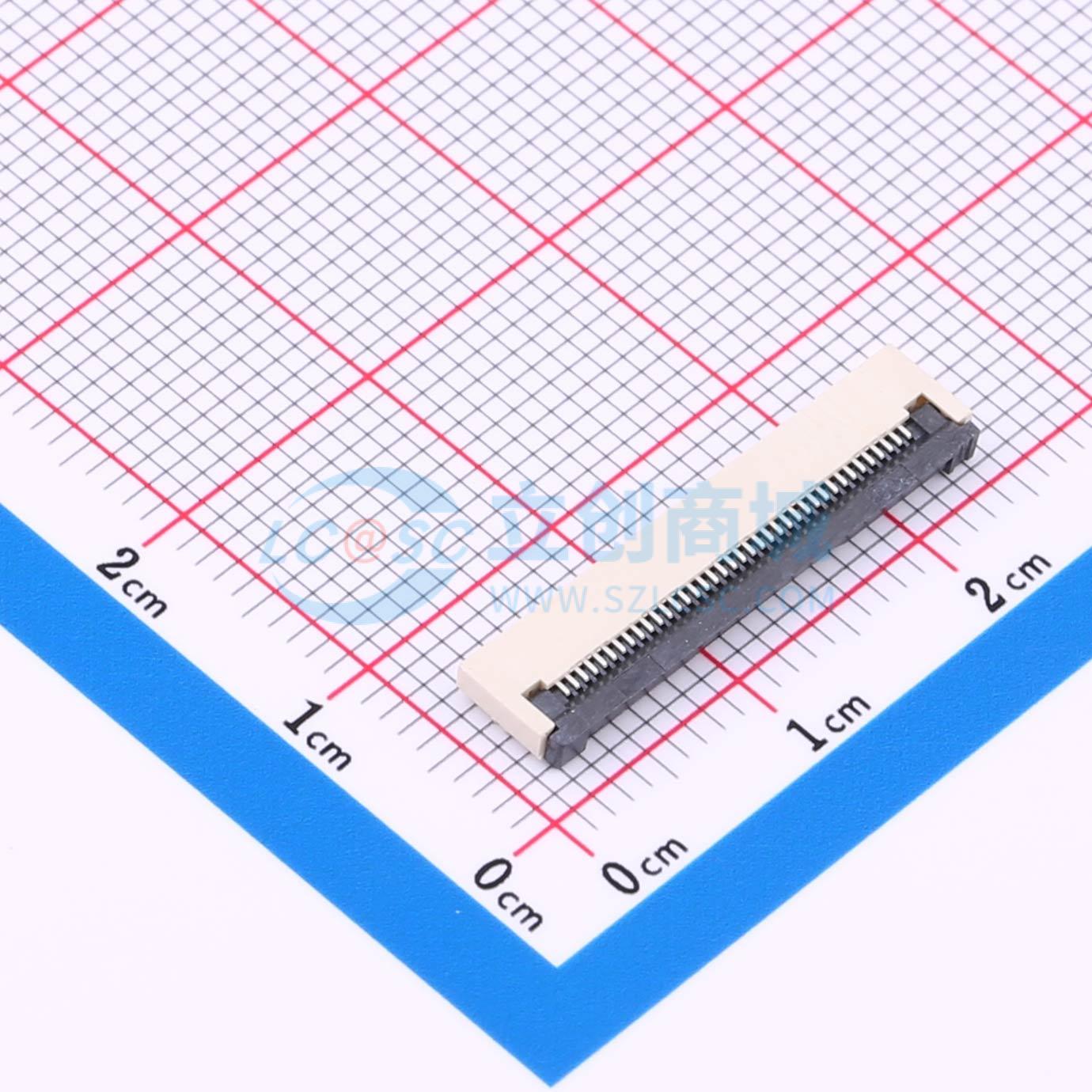 点击查看大图 FPC-0.5FX-38PH20实物图