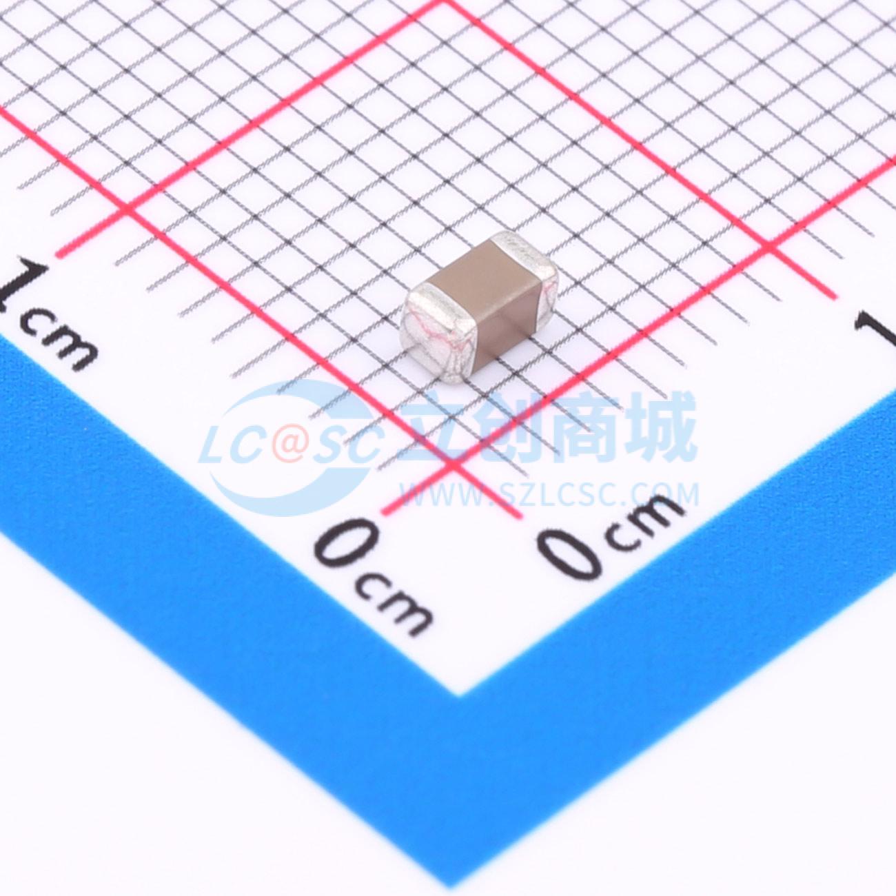 点击查看大图 TCC1206X5R107M6R3HT实物图