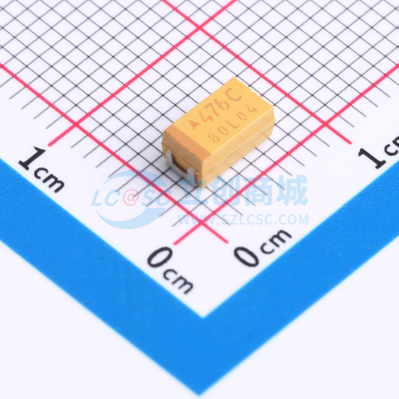 TAJC476K016SNJ实物图
