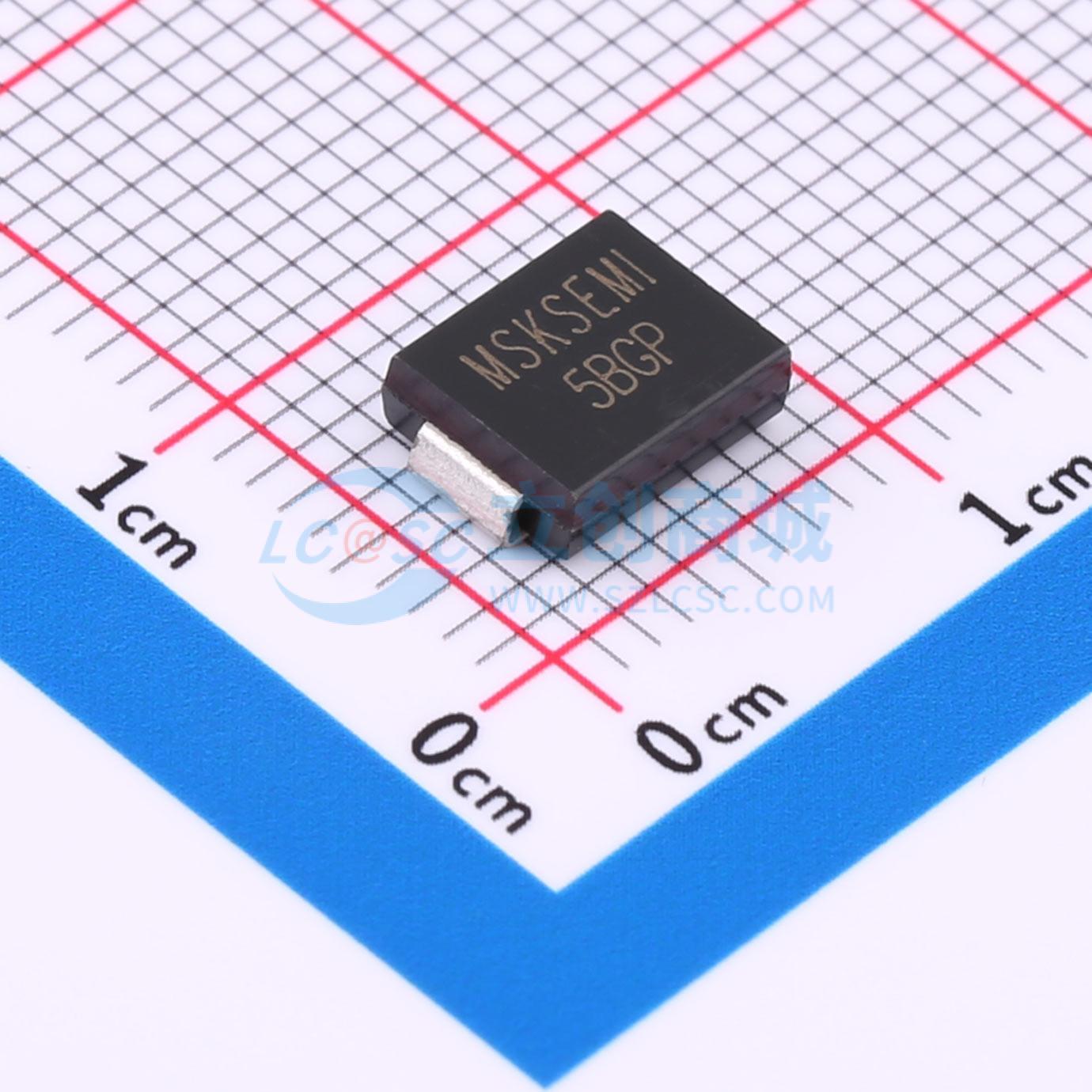 5.0SMDJ70CA实物图