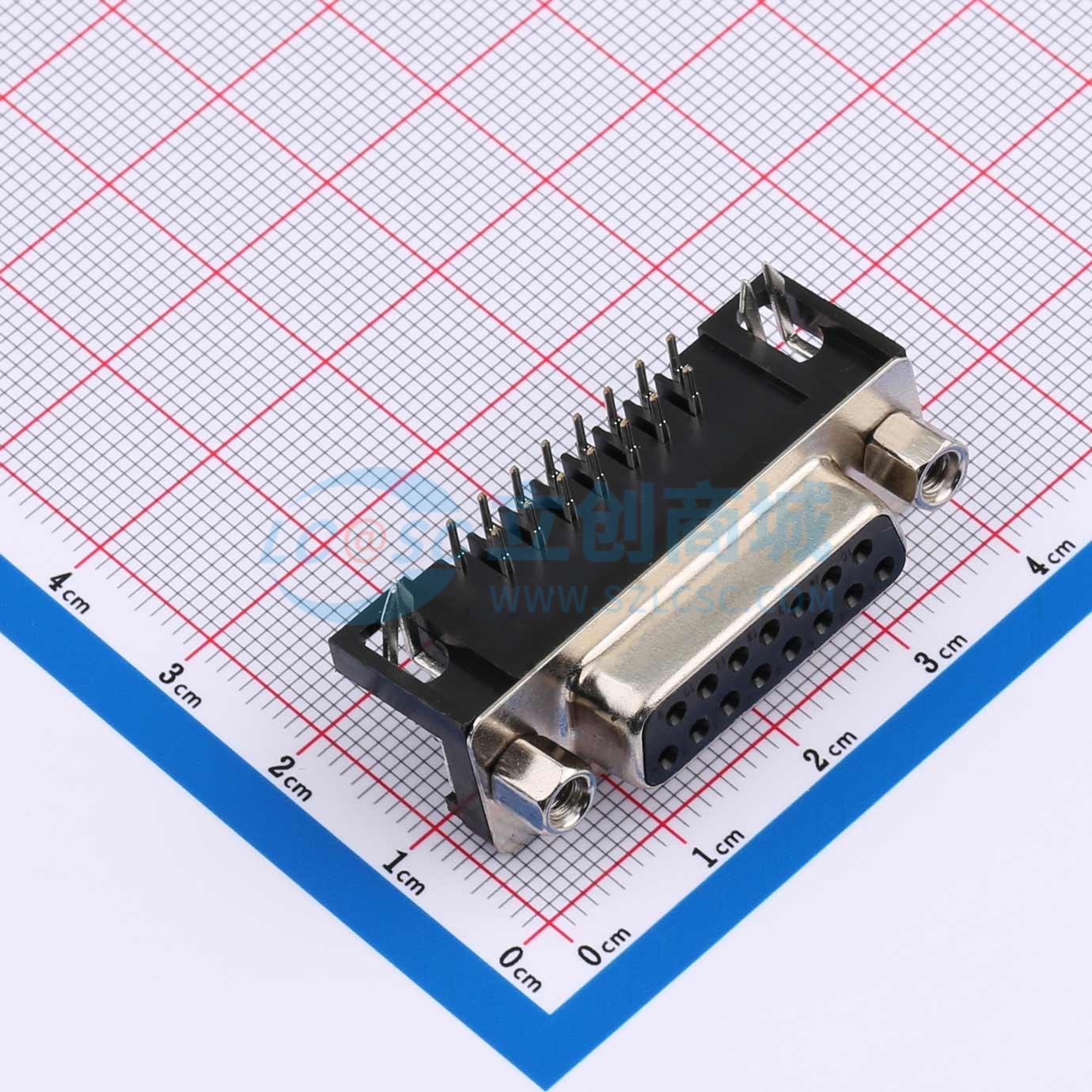 D-SUB-DR-15PCM-CB实物图