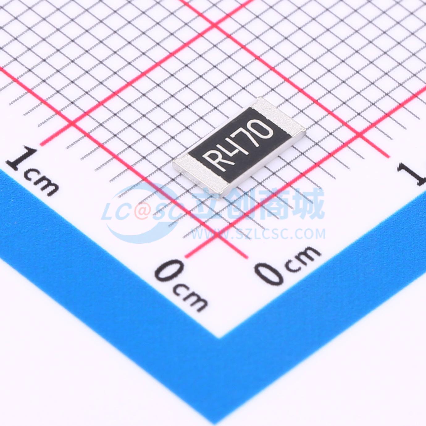 RLT25R470FTE实物图