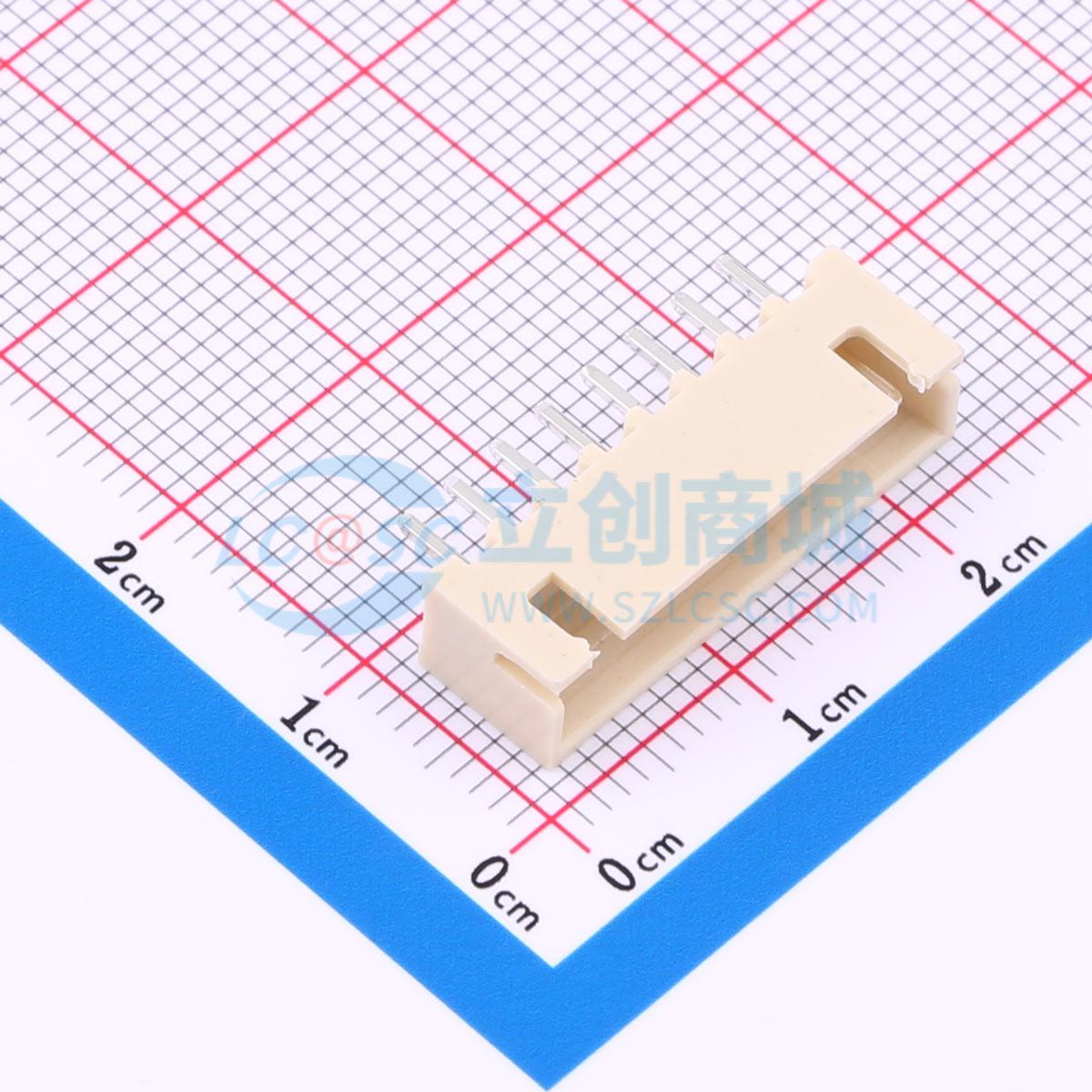 点击查看大图 HX 2.54mm-8P ZZ-MS实物图