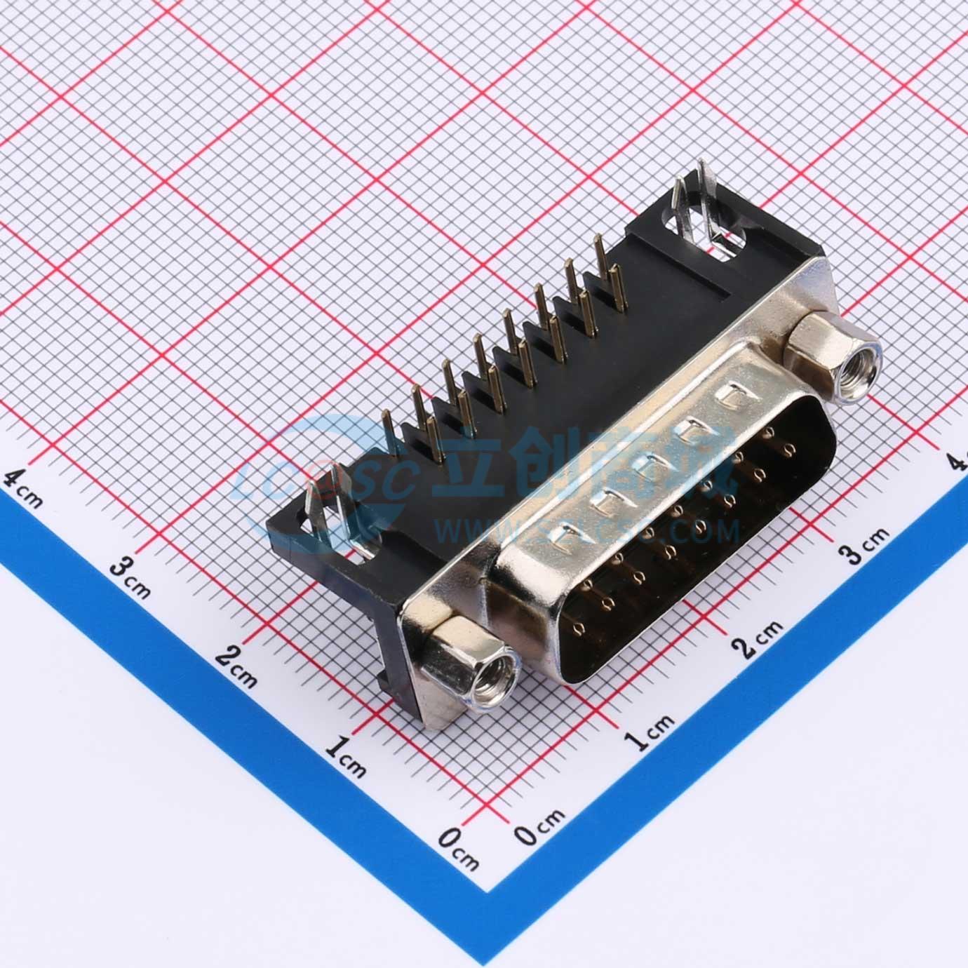 D-SUB-DR-15PCG-AB实物图